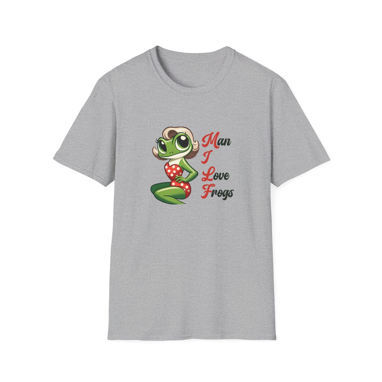 Man I Love Frogs Unisex T-Shirt