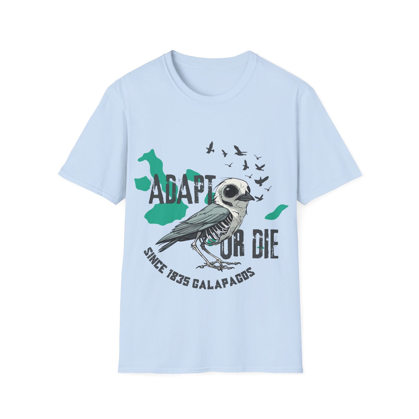 Adapt Or Die Biology Tee | Unisex Softstyle T-Shirt