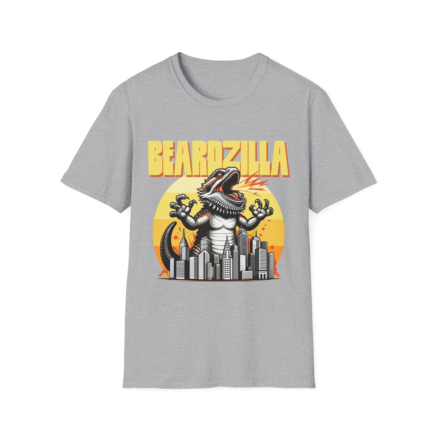 Beardzilla | Bearded Dragon Unisex Softstyle T-Shirt