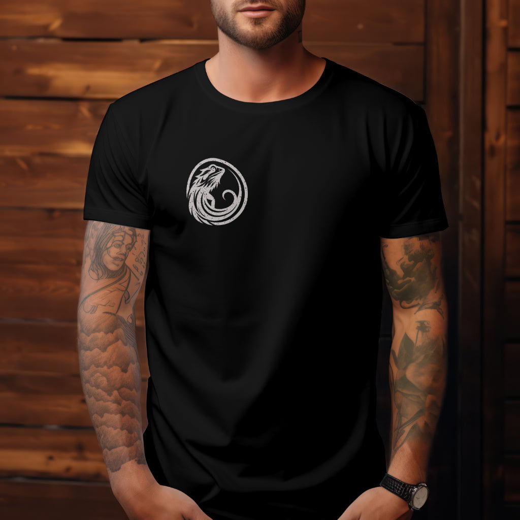 Bearded Dragon Unisex Softstyle T-Shirt | Beware of the Dragon | Reptile Tee
