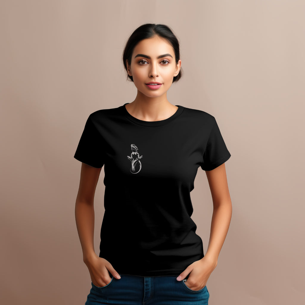 Beware of the Dragon Back | Bearded Dragon Unisex Softstyle T-Shirt | Reptile Tee