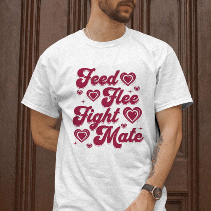 4 F's of Biology Unisex Softstyle T-Shirt | Science lover gift tee | Funny Science Shirt
