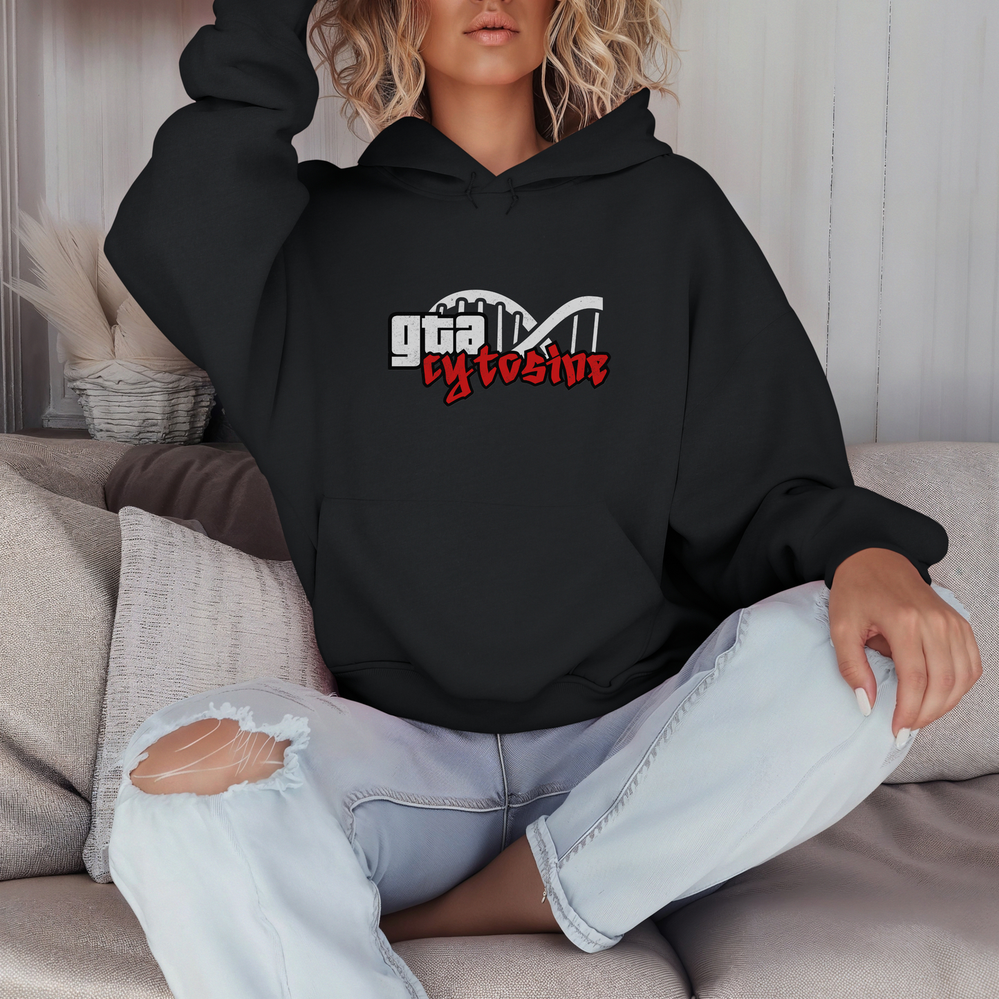 GTACytosine Genetics Unisex Hooded Sweatshirt | DNA Hoodie