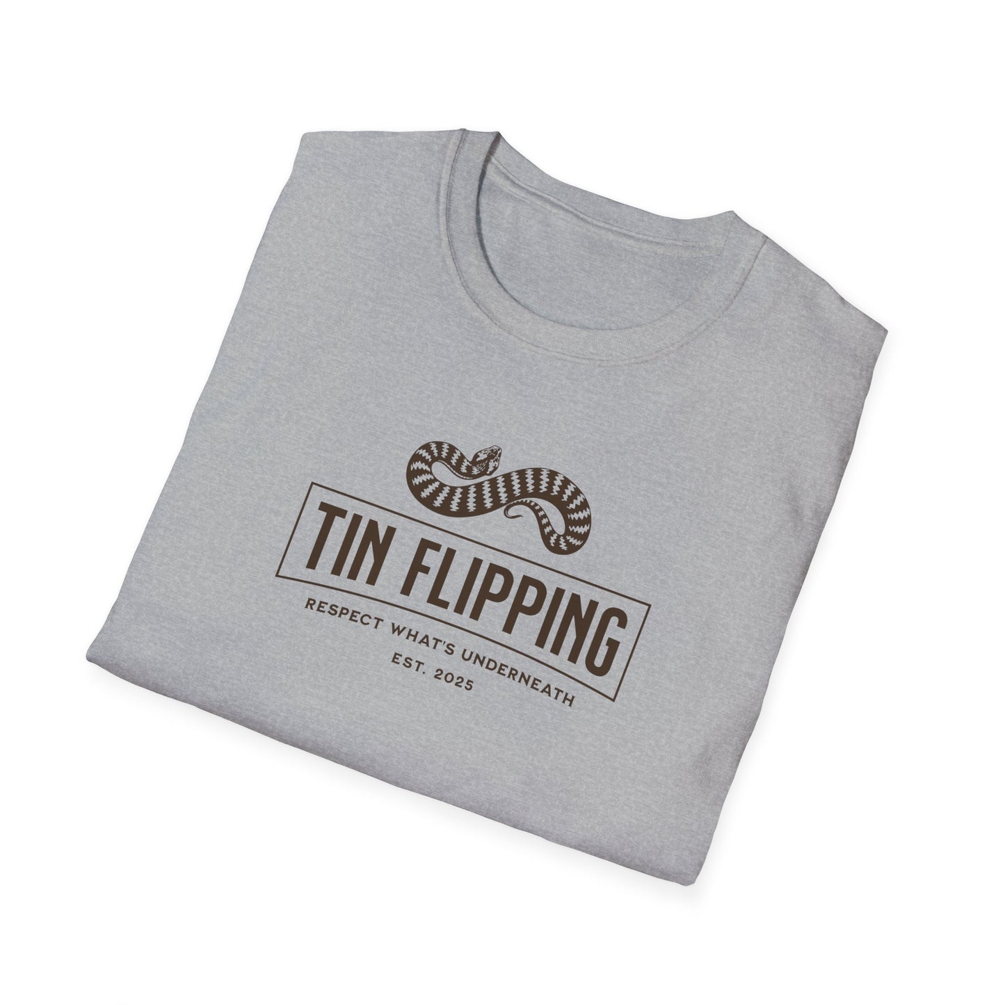 Tin Flipping T-Shirt, Reptile Lover Shirt, Field Herping Tee, Snake Lover Gift, Herper Shirt, Wildlife Graphic Tee