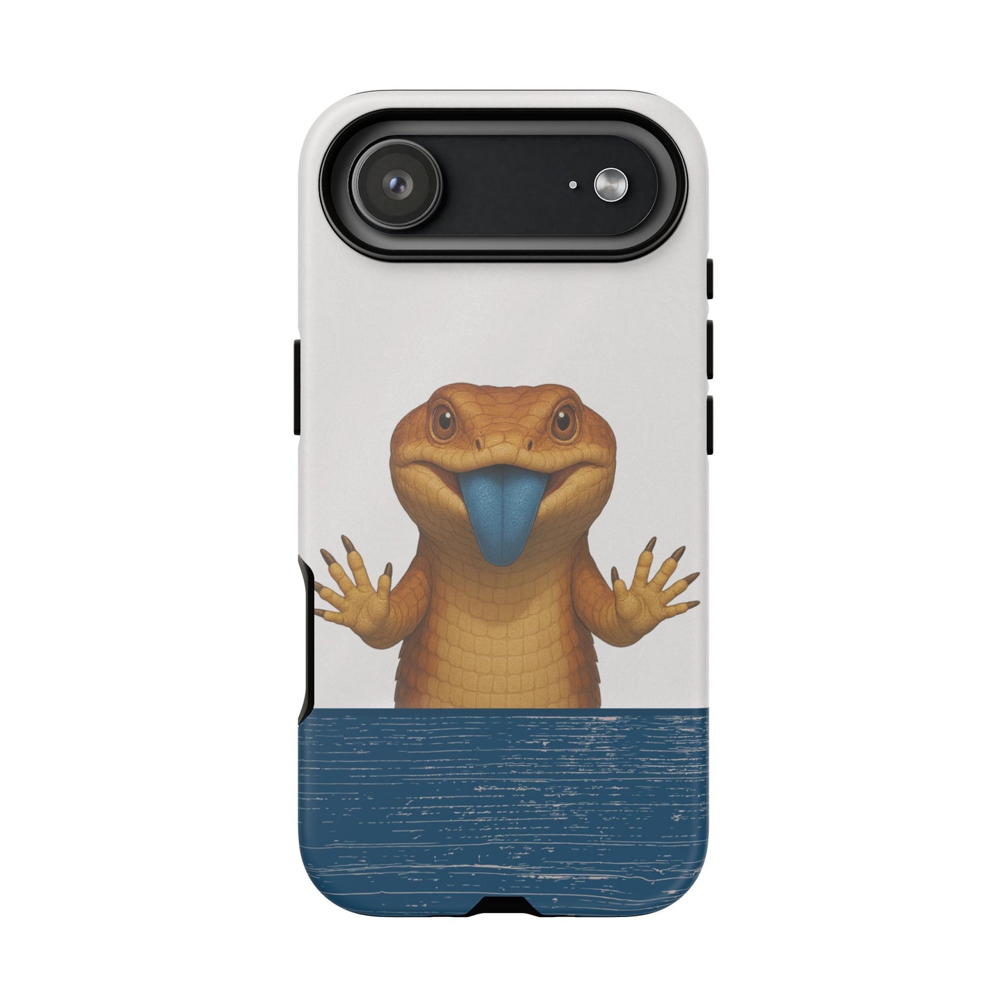 Blue-tongued Lizard iPhone Case – Glass Surfer Australian Wildlife Design