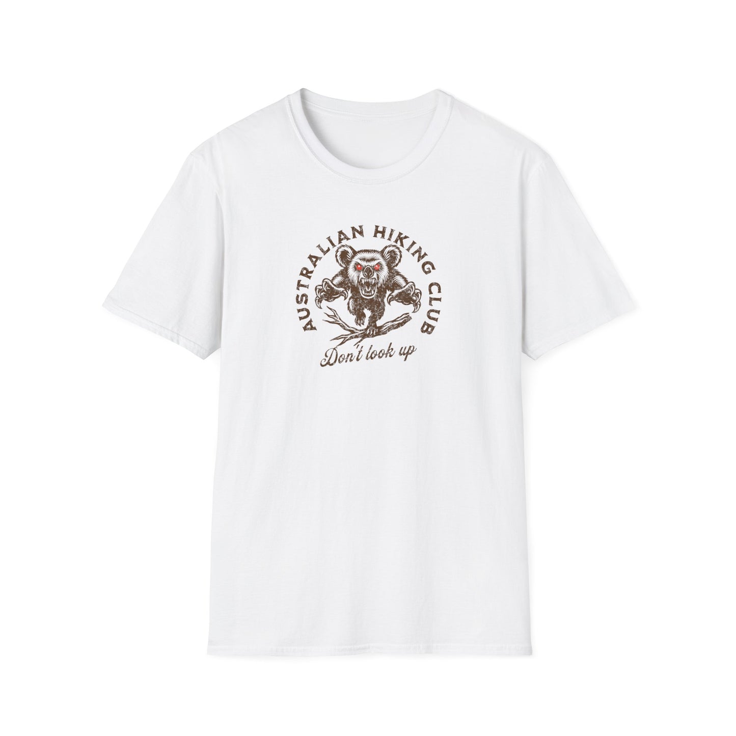 Drop Bear T-Shirt Australian Hiking Club Don’t Look Up, Funny Aussie Shirt, Drop Bear Warning Tee, Australia Meme Shirt, Hiking Gift