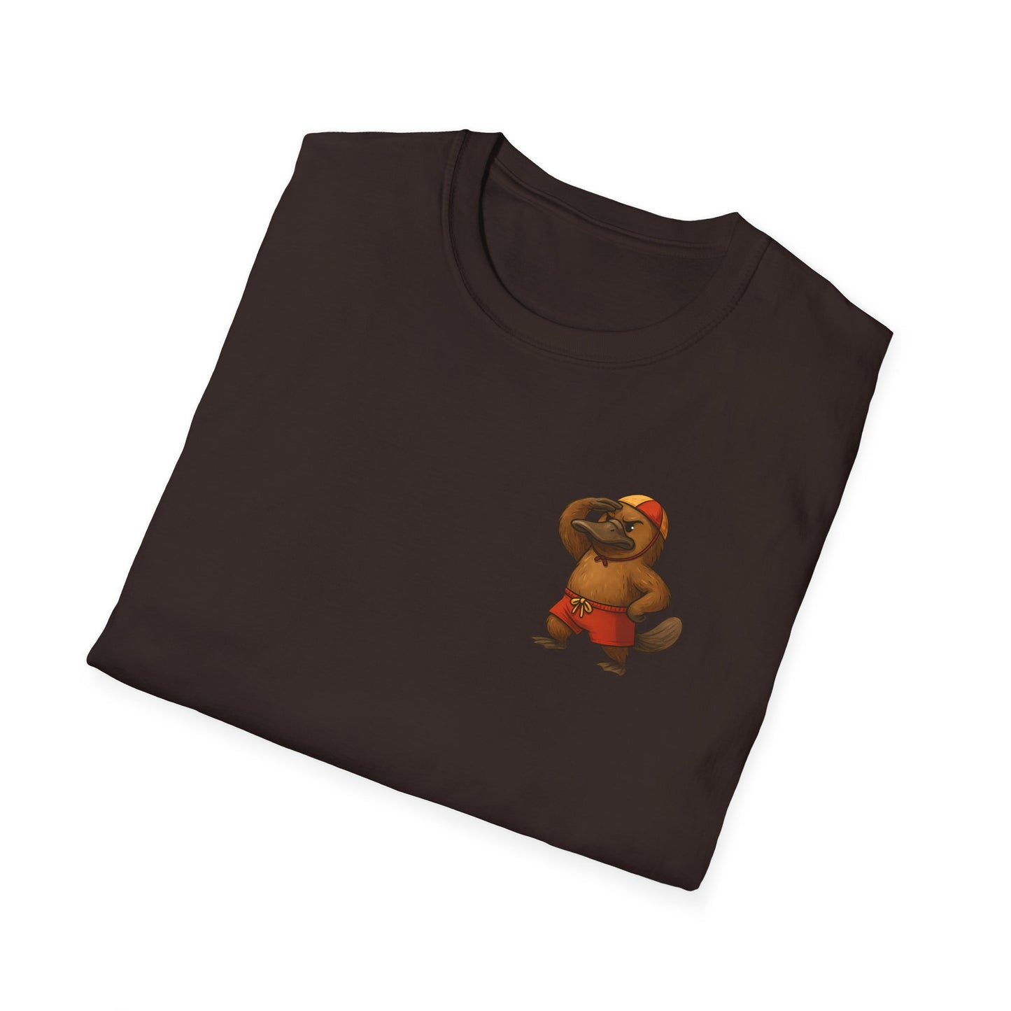 Lifesaver Platypus T-Shirt, Funny Australian Platypus Shirt, Aussie Beach Tee, Cute Wildlife T-Shirt, Summer Platypus Graphic Tee