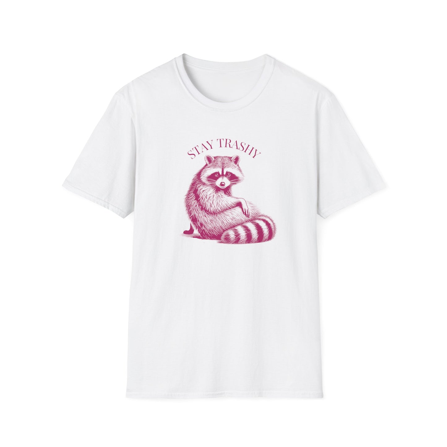 Stay Trashy Raccoon T-Shirt, Funny Raccoon Shirt, Trash Panda Tee, Cute Raccoon Shirt, Animal Humor Tee, Funny Animal Shirt