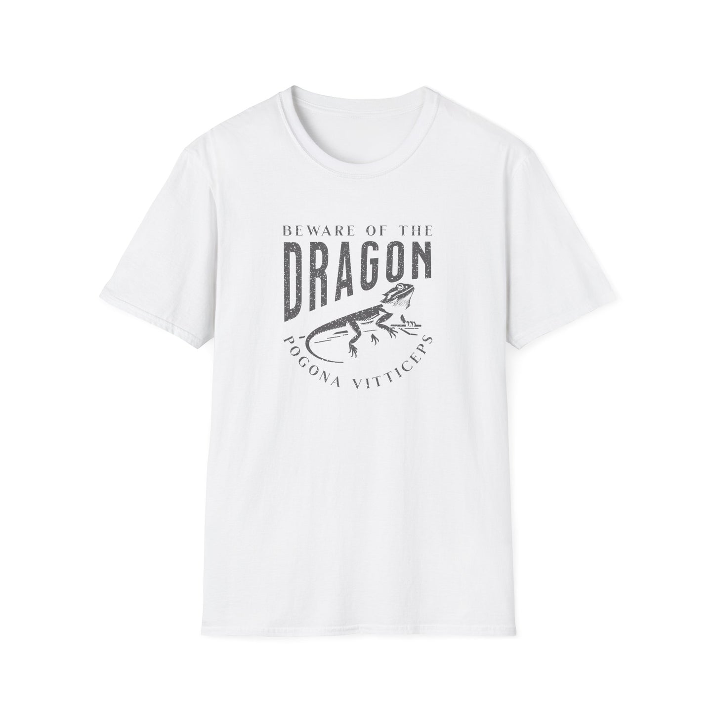 Beware Of The Dragon T-Shirt, Bearded Dragon Shirt, Reptile Lover Tee, Lizard Mom Dad Gift, Pogona Vitticeps Graphic Tee