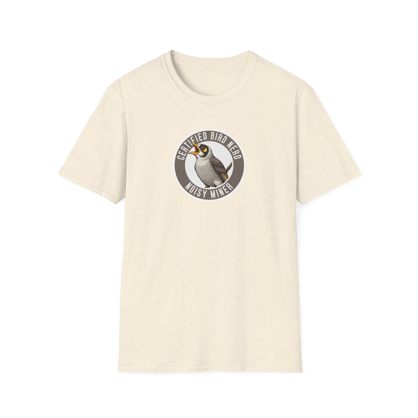 Noisy Miner T-Shirt, Certified Bird Nerd Shirt, Australian Bird Tee, Birdwatching Gift, Wildlife Lover Tee, Native Bird Graphic Tee