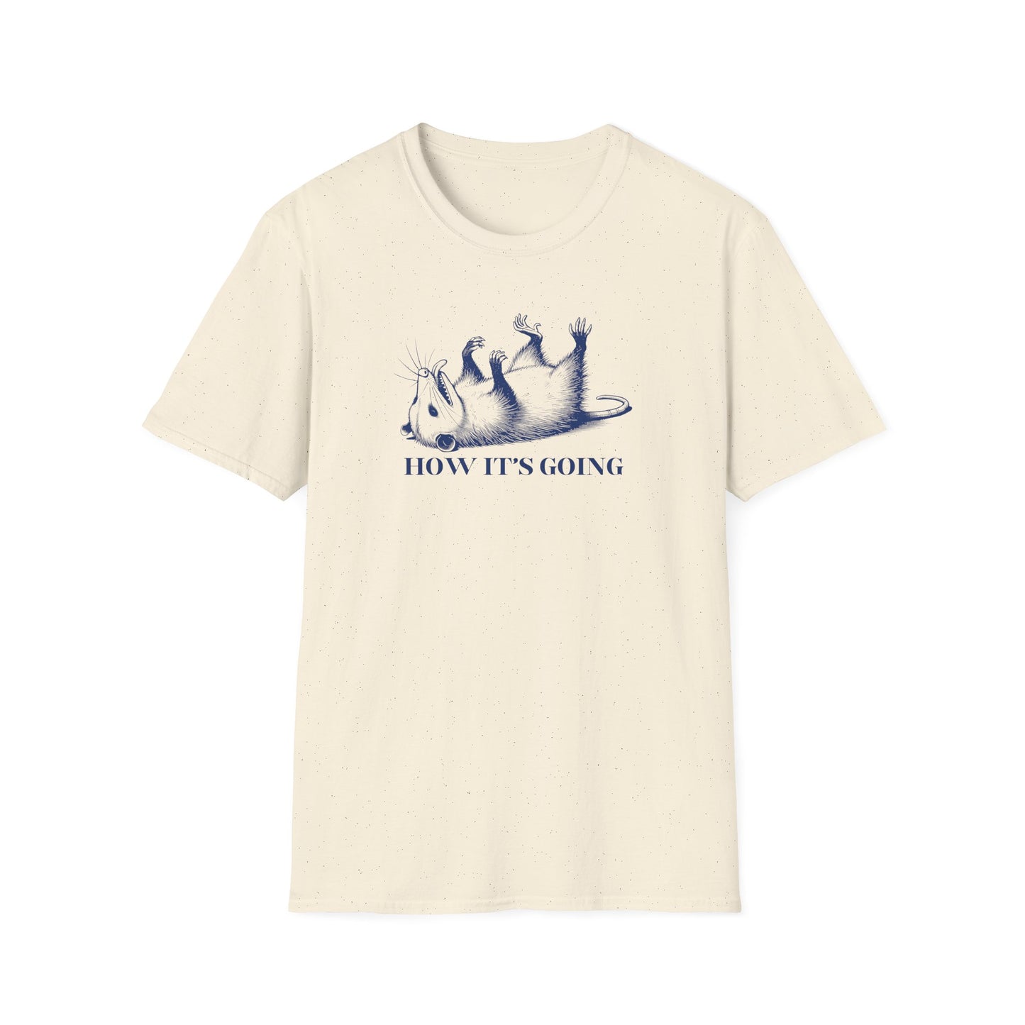 Opossum T-Shirt How It’s Going, Funny Possum Shirt, Meme Animal Tee, Dark Humor Shirt, Playing Dead Possum Shirt, Funny Animal Tee