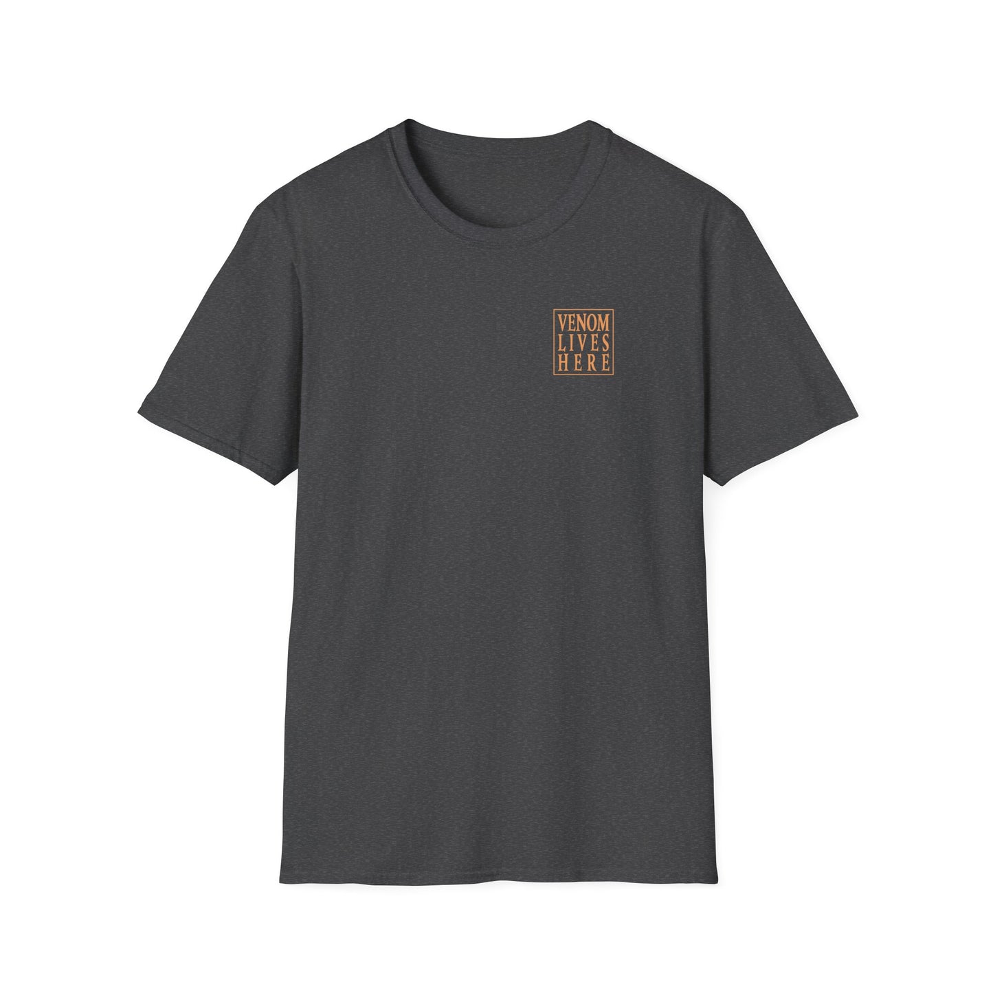 Death Adder T-Shirt, Venom Lives Here Shirt, Double Sided Snake Tee, Australian Reptile Shirt, Snake Lover Gift, Herping Tee