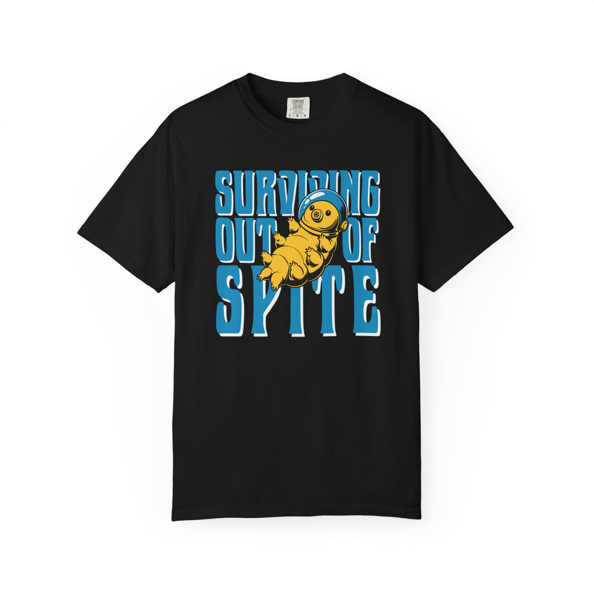 Tardigrade Shirt, Surviving Out of Spite Tee, Comfort Colors Science T Shirt, Water Bear Graphic Tee, Biology Teacher Gift, Science Nerd