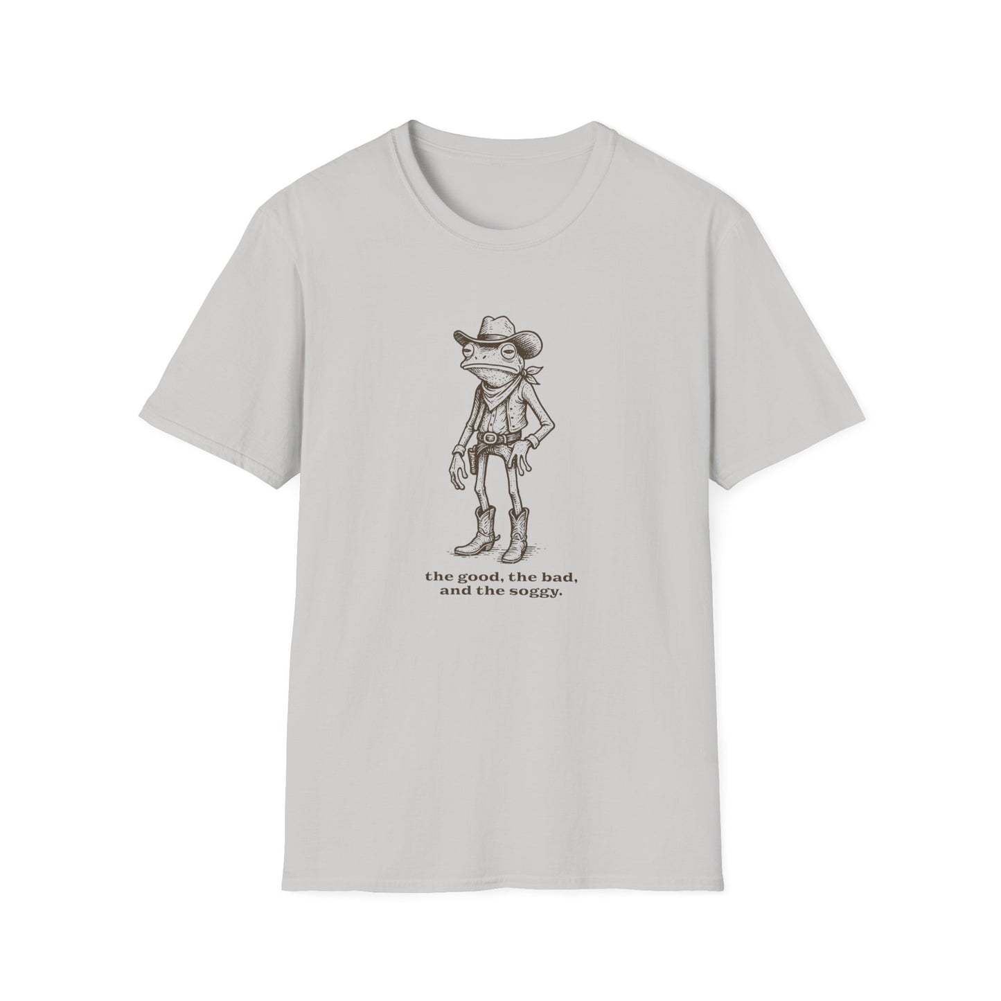 Western Frog Cowboy T-Shirt – The Good, The Bad, and The Soggy