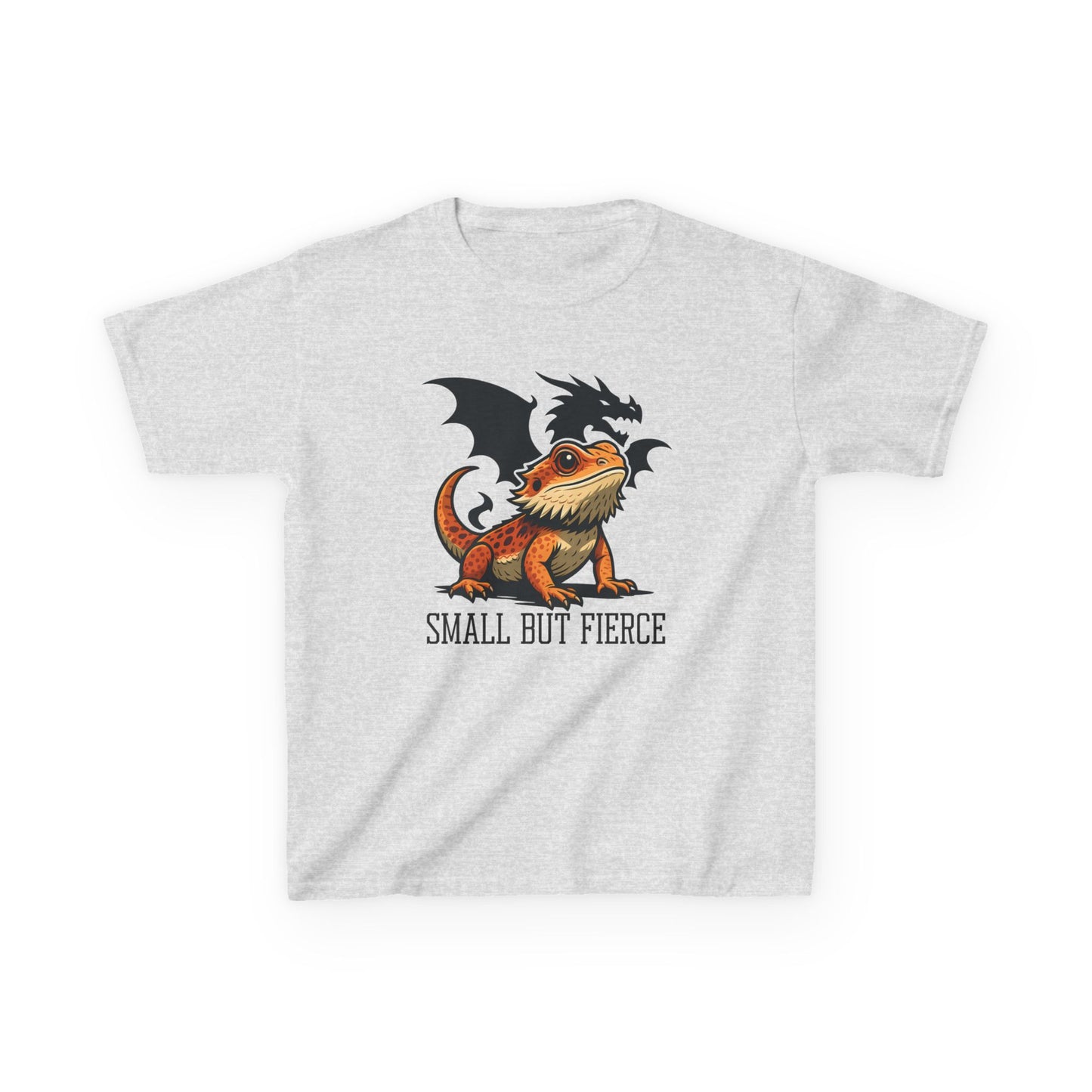 Kids Bearded Dragon T-Shirt – Small but Fierce Reptile Lover Tee