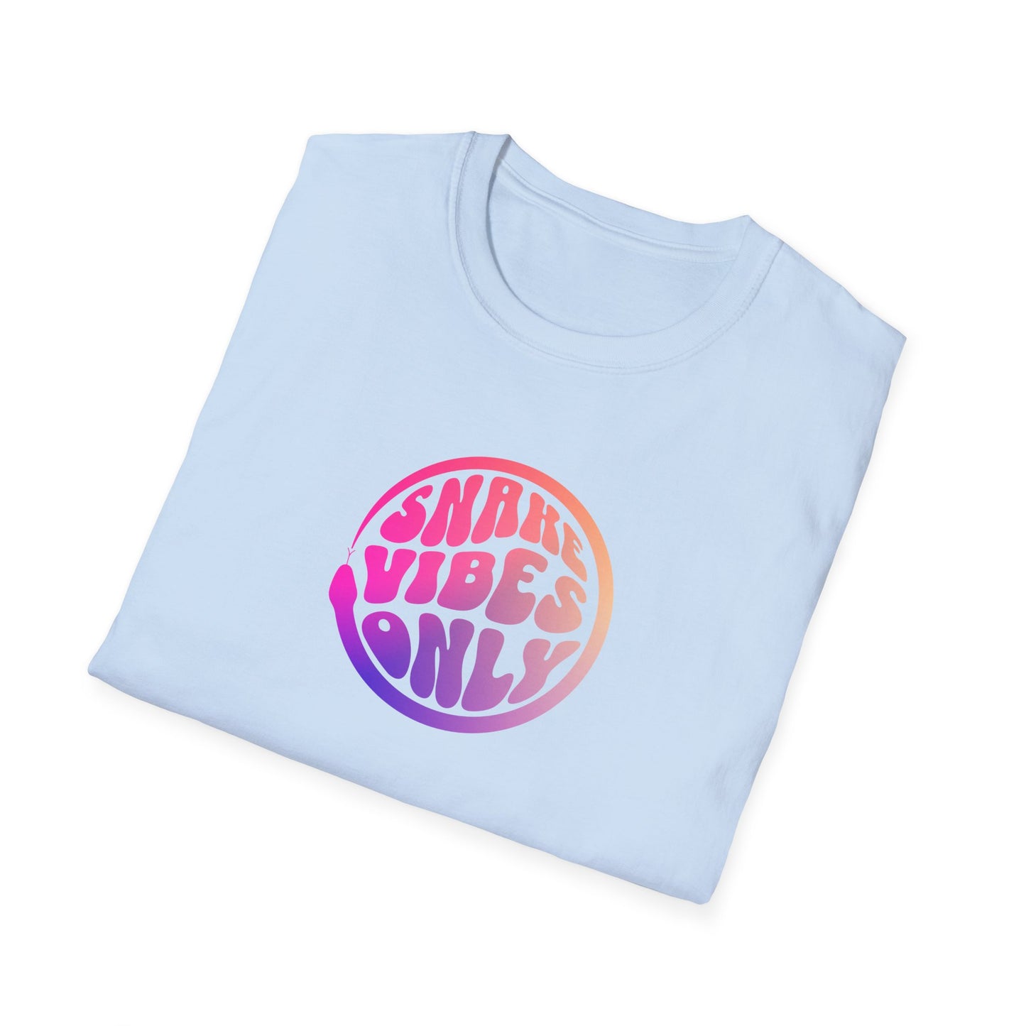 Snake Vibes Only T-Shirt, Snake Lover Shirt, Reptile Graphic Tee, Herpetology Shirt, Serpent Lover Gift, Retro Animal Tee