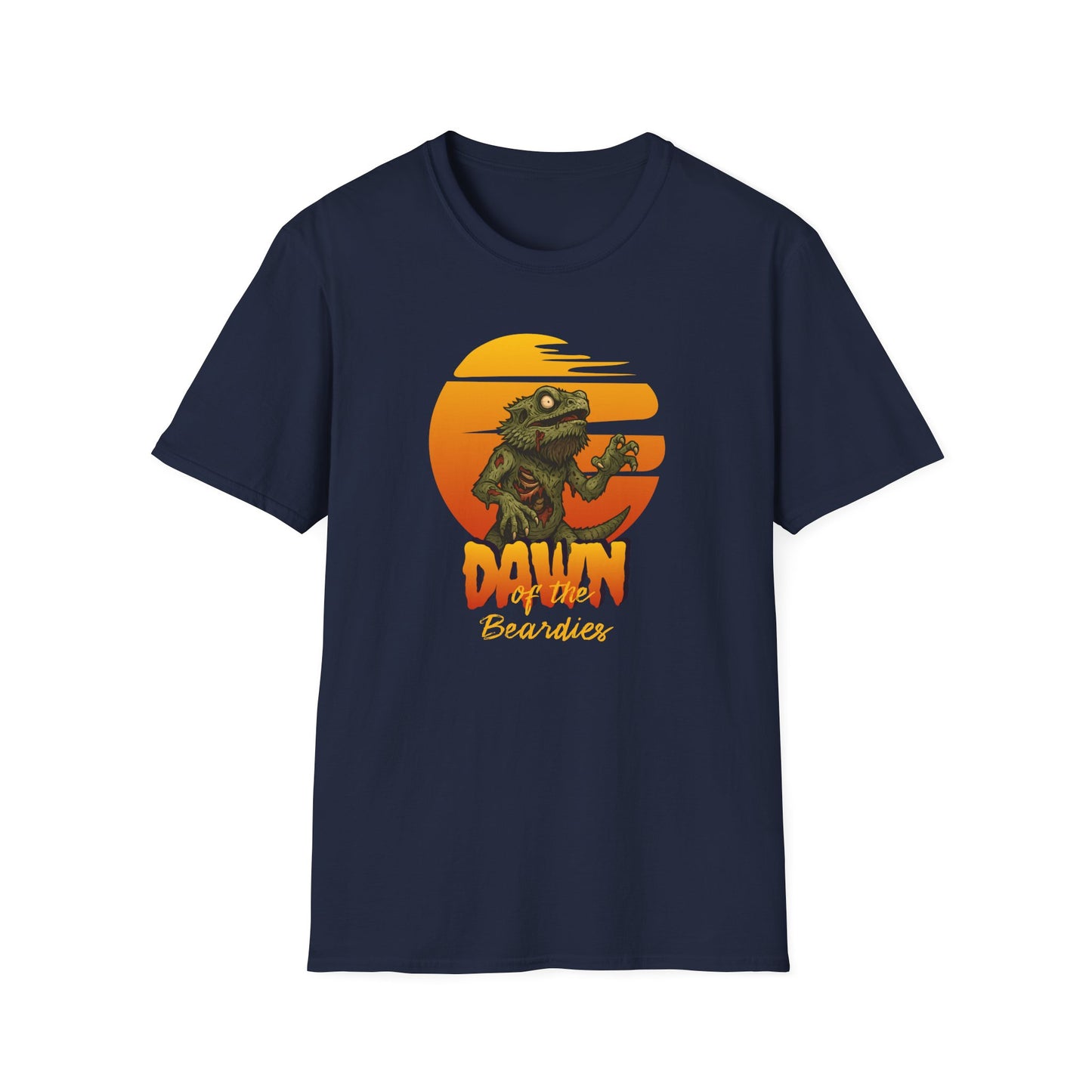 Dawn Of The Beardies T-Shirt, Zombie Bearded Dragon Shirt, Reptile Lover Tee, Halloween Beardie Owner Gift, Lizard Shirt