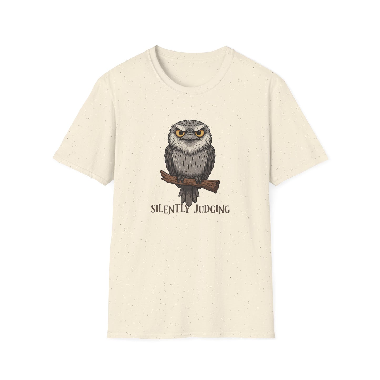 Tawny Frogmouth T-Shirt Silently Judging Shirt, Funny Owl Lover Tee, Australian Bird Shirt, Bird Nerd Gift, Frogmouth Tee