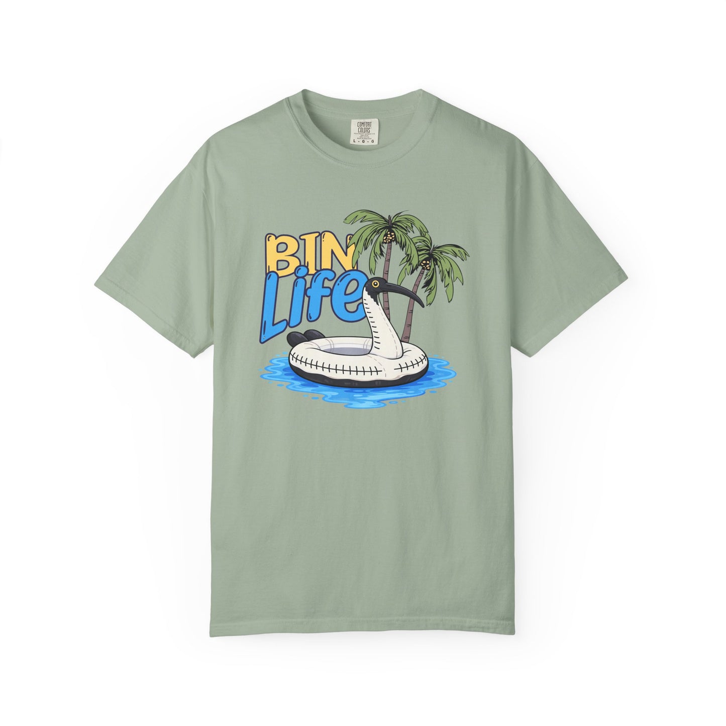 Bin Life Ibis Shirt, Funny Bin Chicken T Shirt, Comfort Colors Summer Tee, Australian Ibis Shirt, Beach Bird Graphic Tee, Aussie Gift