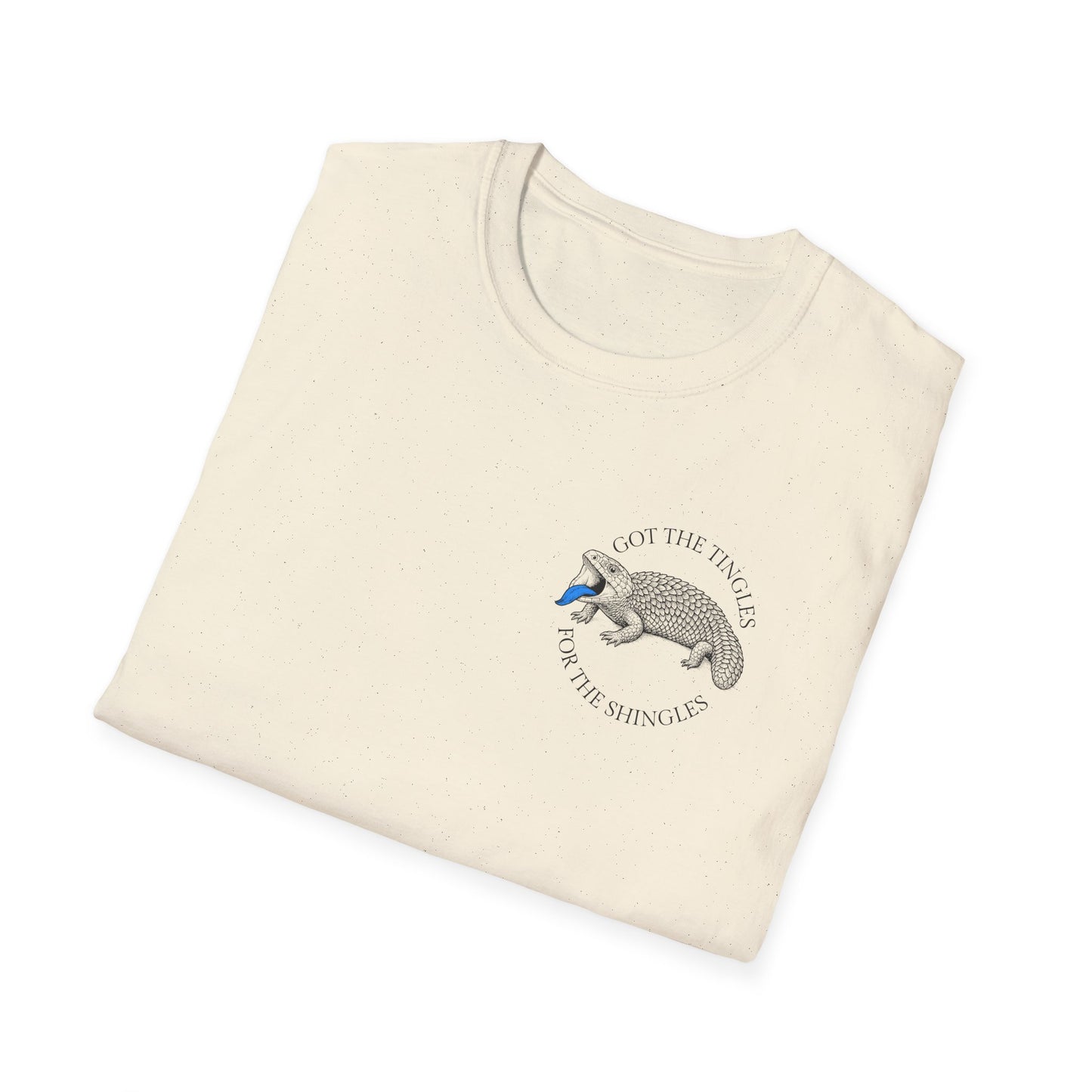 Shingleback Lizard T-Shirt Got the Tingles for the Shingles Funny Reptile Shirt, Blue Tongue Skink Tee, Aussie Lizard Gift