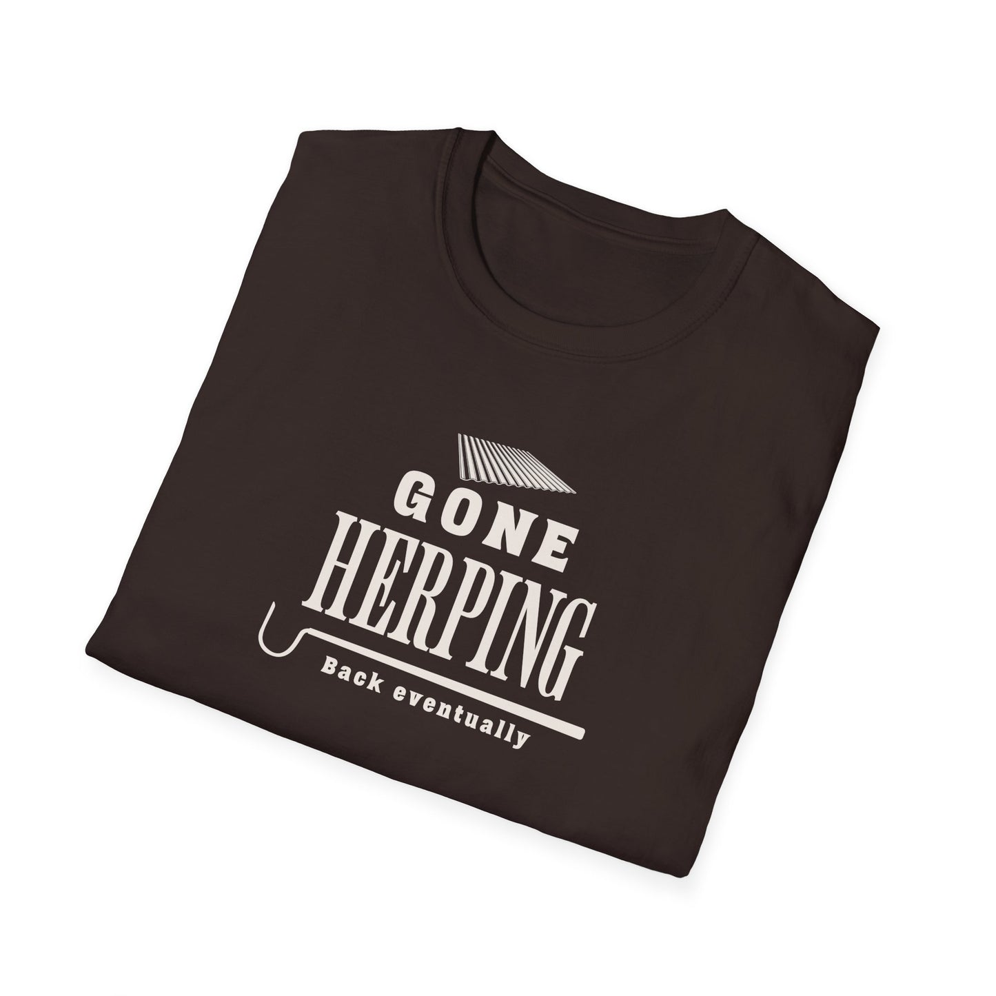 Gone Herping T-Shirt, Back Eventually Shirt, Field Herping Tee, Reptile Lover Gift, Snake Lover Shirt, Wildlife Graphic Tee