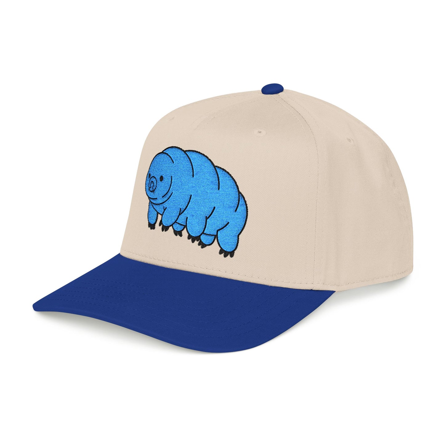 Tardigrade Embroidered Mid Profile Baseball Cap, Water Bear Hat, Science Nerd Cap, Biology Gift, Cute Microbiology Hat, Embroidered Dad Cap