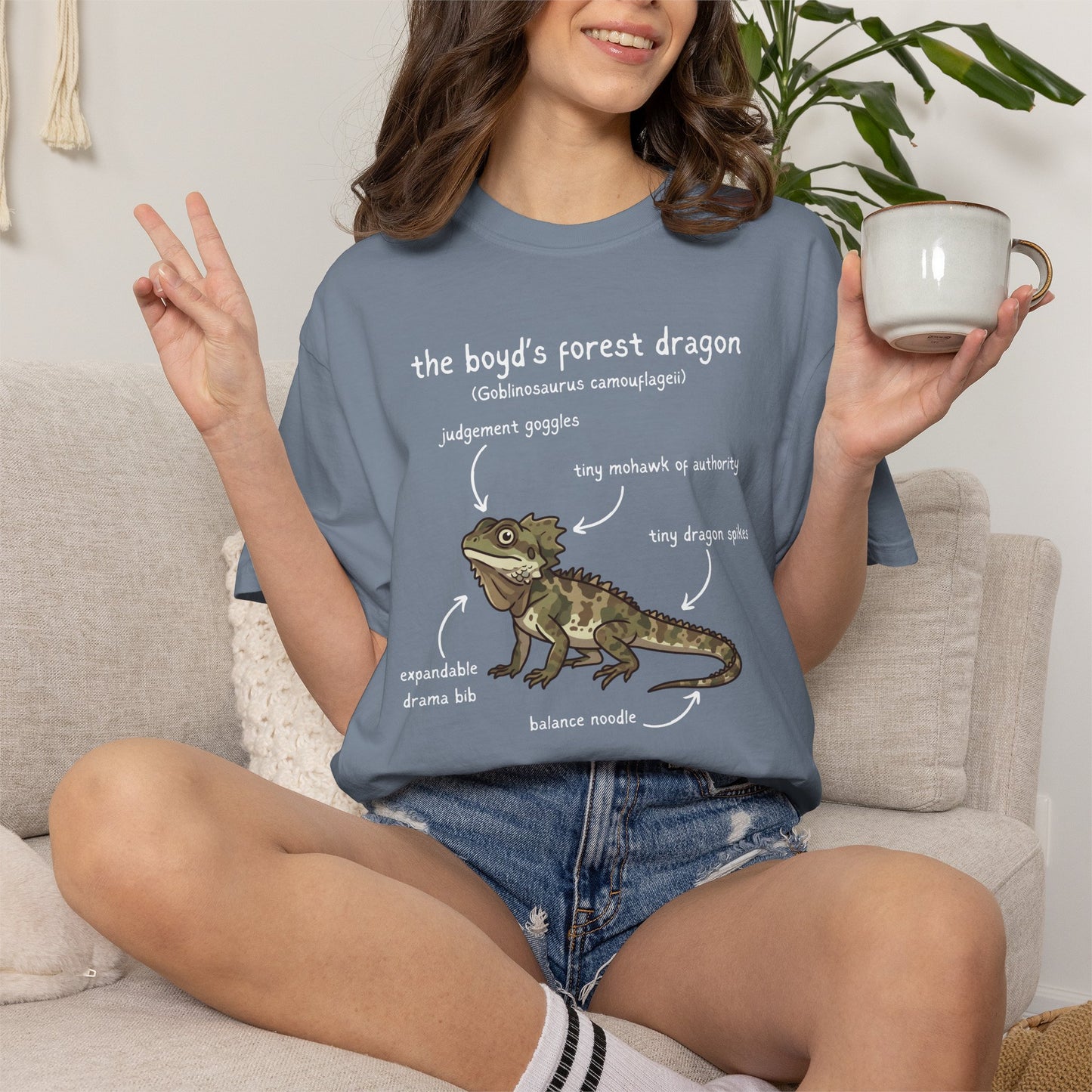 Anatomy of a Boyds Forest Dragon Shirt, Comfort Colors Reptile Tee, Funny Australian Lizard T Shirt, Herpetology Gift, Lizard Lover Tee