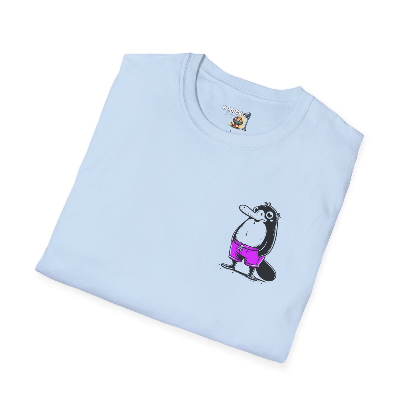 Beach Platypus T-Shirt Funny Aussie Summer Tee, Platypus Swim Shorts Shirt, Cute Australian Animal Shirt, Beach Vibes Tee