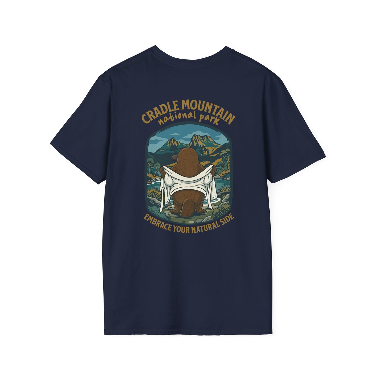 Cradle Mountain National Park Platypus T-Shirt, Tasmania Travel Shirt, Australian Wildlife Tee, Nature Lover Gift, Platypus Shirt