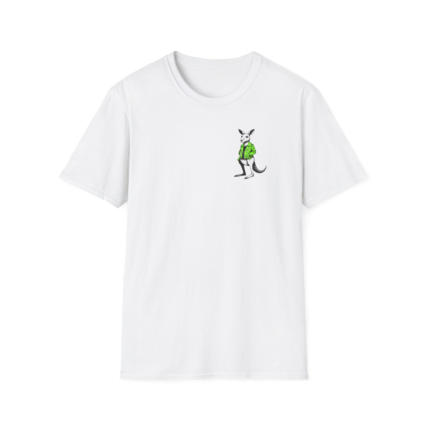 Kangaroo T-Shirt, Aussie Kangaroo Shirt, Minimal Pocket Print Tee, Australian Wildlife Shirt, Funny Roo Gift, Australia Animal Tee