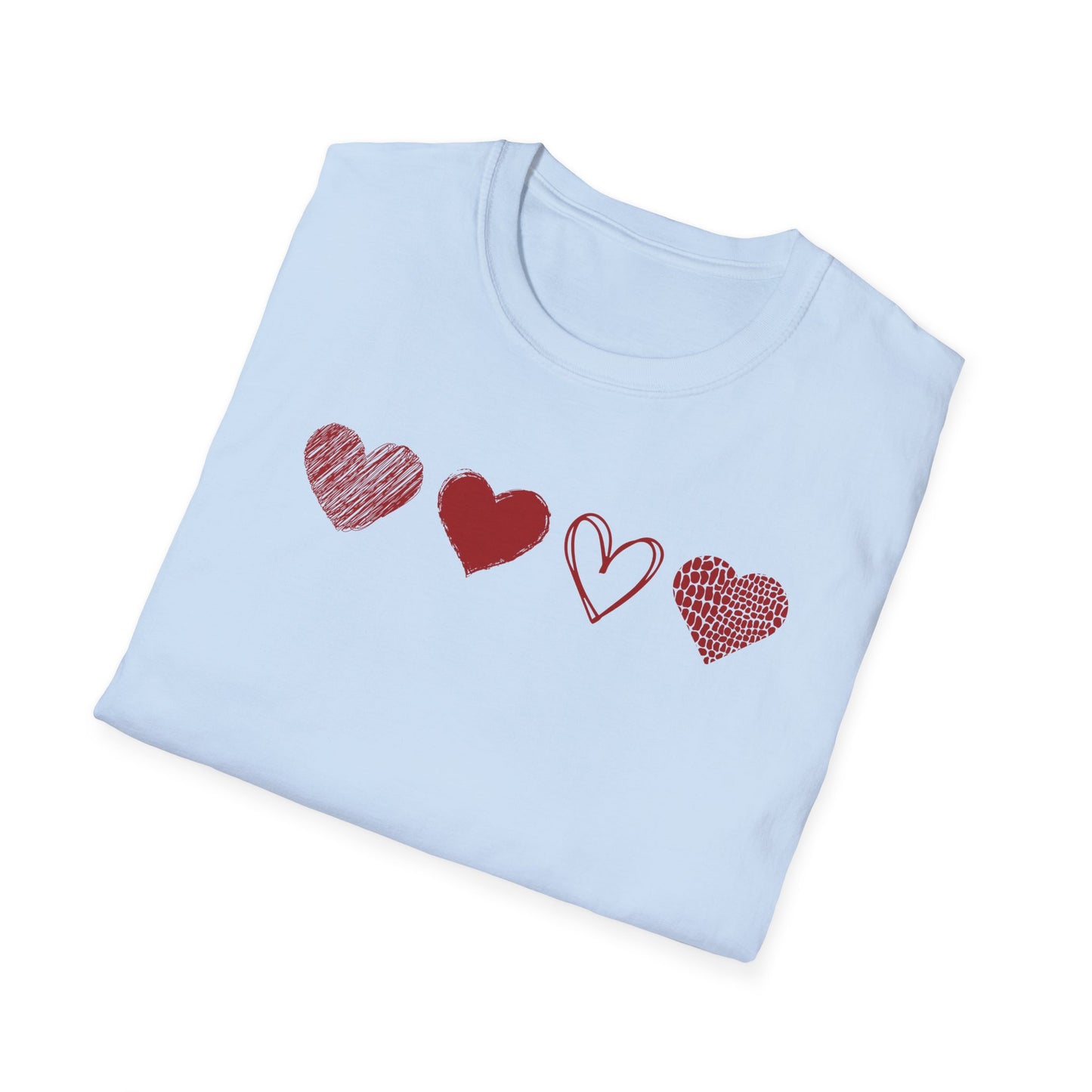 Reptile Scale Hearts T-Shirt, Valentines Reptile Shirt, Snake Lover Gift, Lizard Lover Tee, Herpetology Valentine Shirt, Animal Lover Tee