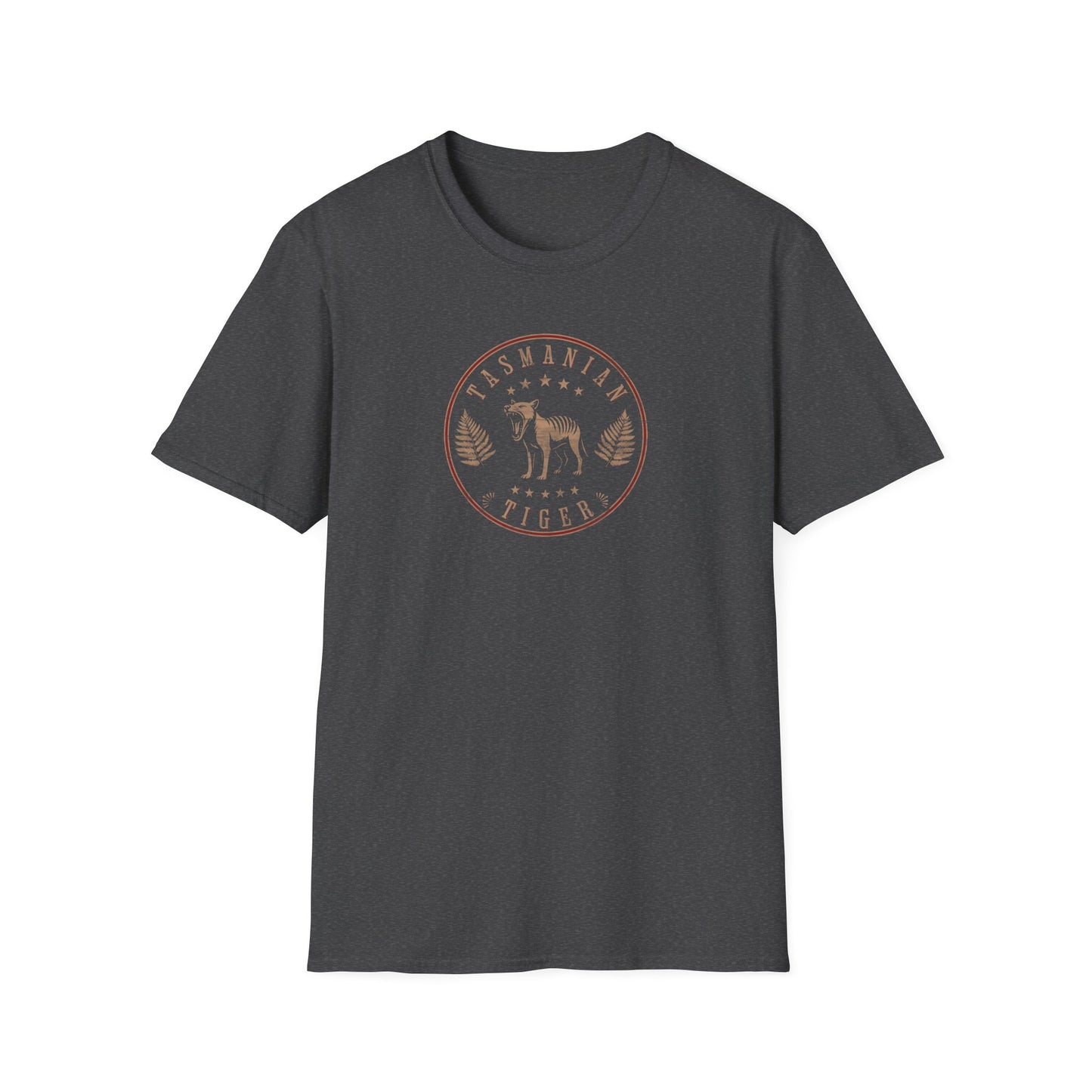 Tasmanian Tiger Vintage T-Shirt Thylacine Shirt, Extinct Animal Tee, Retro Wildlife Graphic, Australian Animal Gift