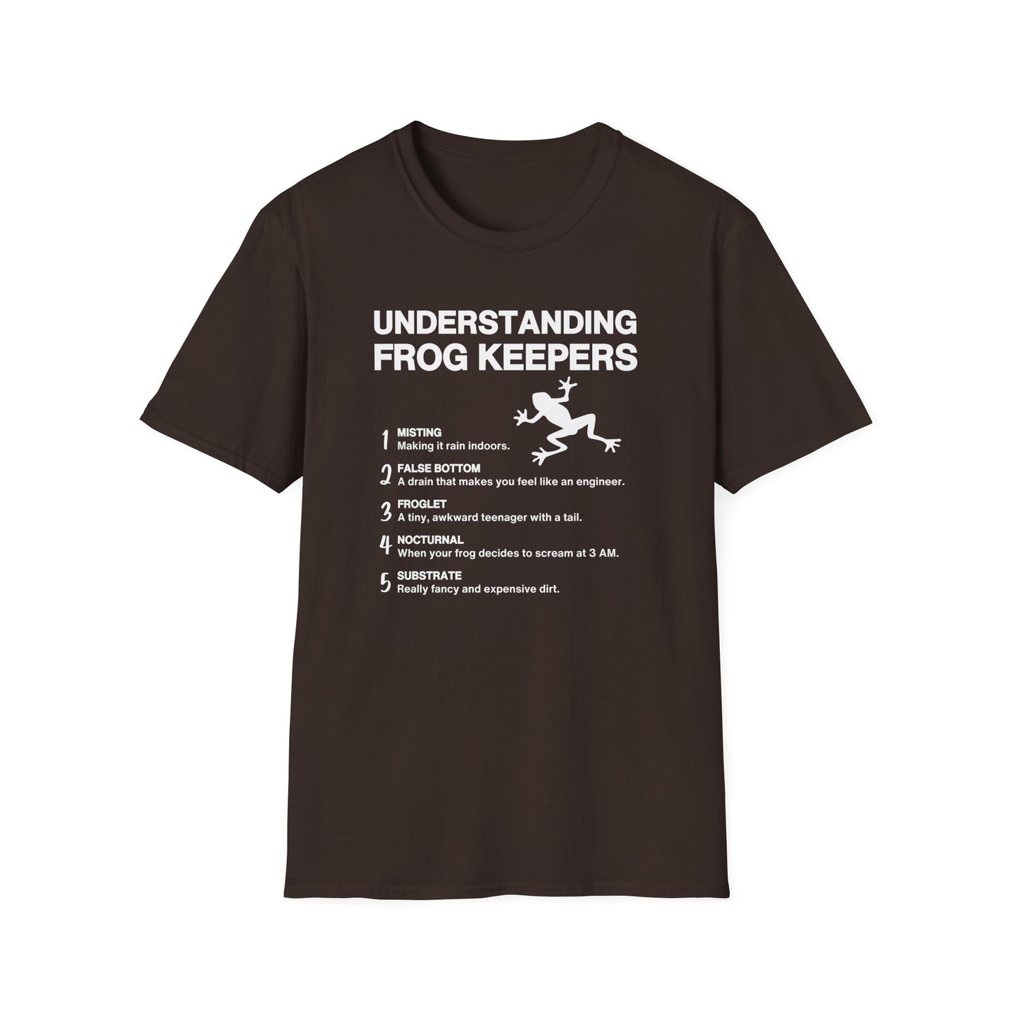Understanding Frog Keepers T-Shirt, Funny Frog Owner Shirt, Frog Keeper Gift, Amphibian Humor Tee, Frog Lover Shirt, Herpetology Gift