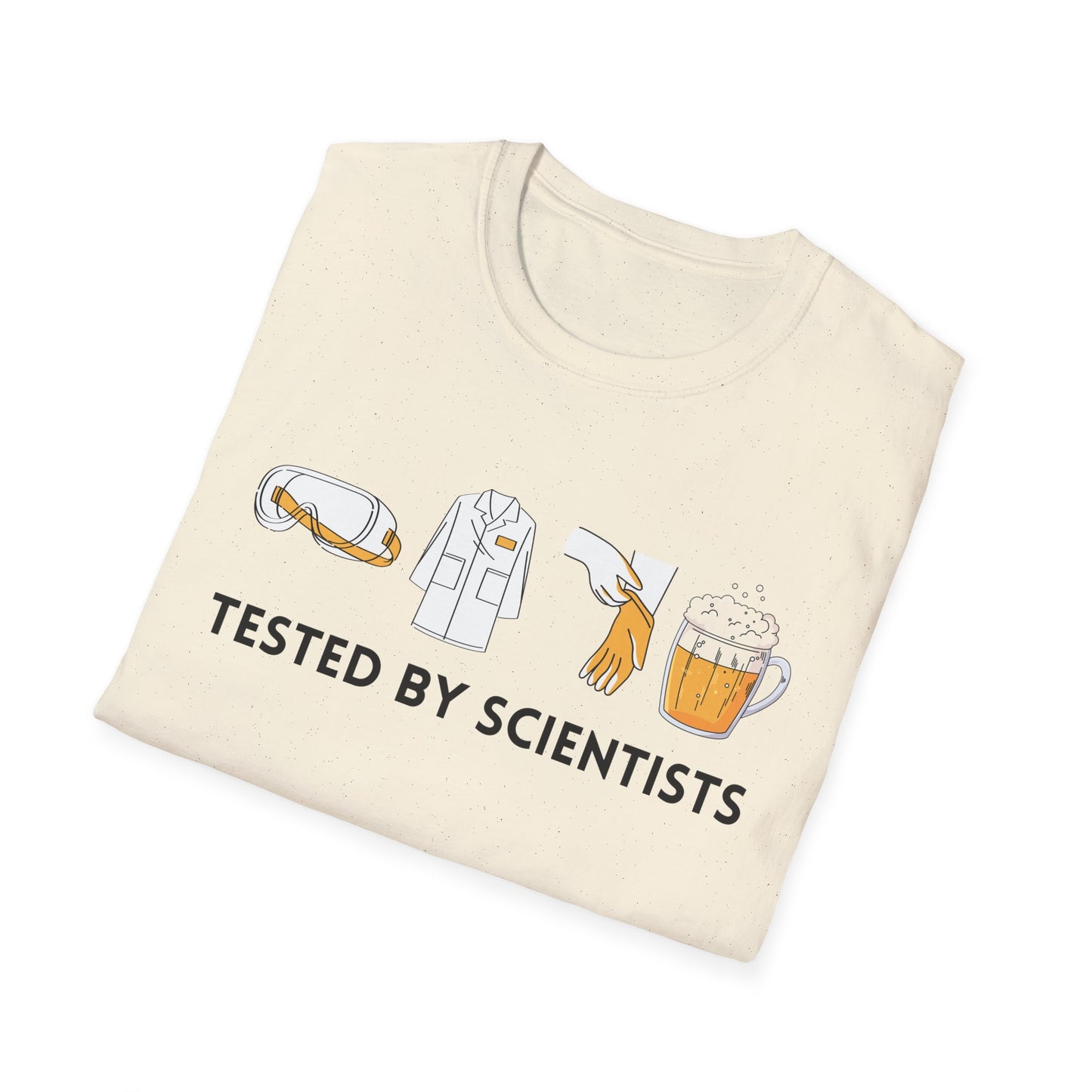 Tested by Scientists T-Shirt – Beer Funny Science Drinking Tee
