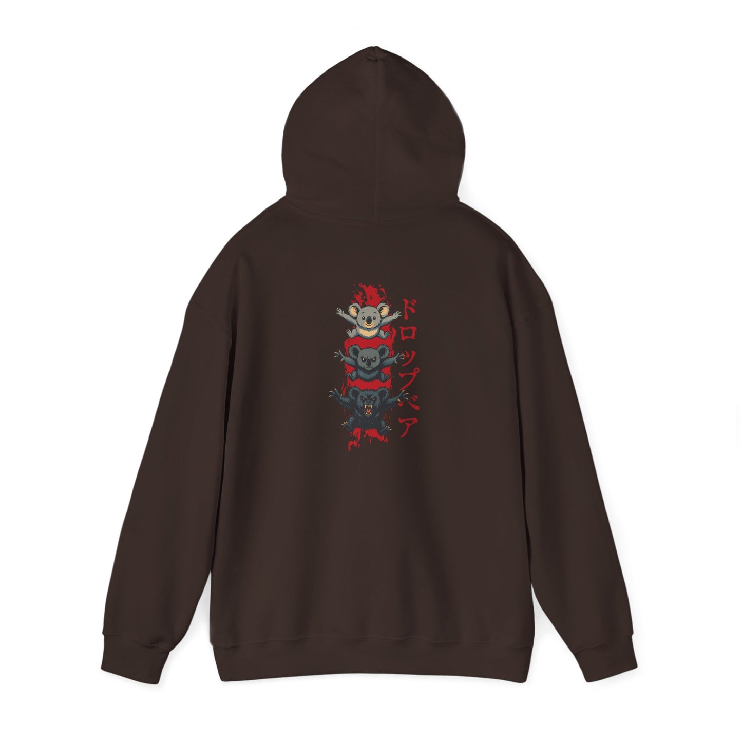 Drop Bear Hoodie, Funny Australian Hoodie, Cryptid Hoodie, Aussie Meme Hoodie, Koala Horror Hoodie, Japanese Style Hoodie, Australian Wildlife Sweatshirt