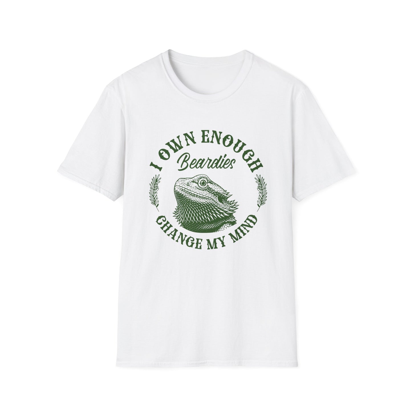 I Own Enough Bearded Dragons Change My Mind T-Shirt | Funny Reptile Keeper Tee | Bearded Dragon Lover Gift | Reptile Expo Shirt