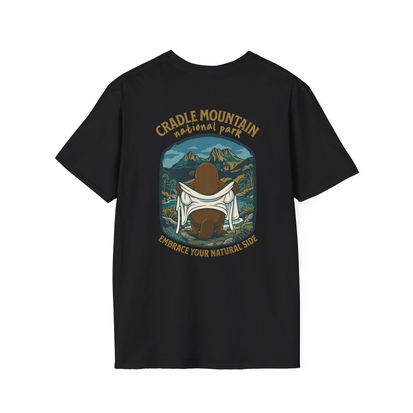 Cradle Mountain National Park Platypus T-Shirt, Tasmania Travel Shirt, Australian Wildlife Tee, Nature Lover Gift, Platypus Shirt
