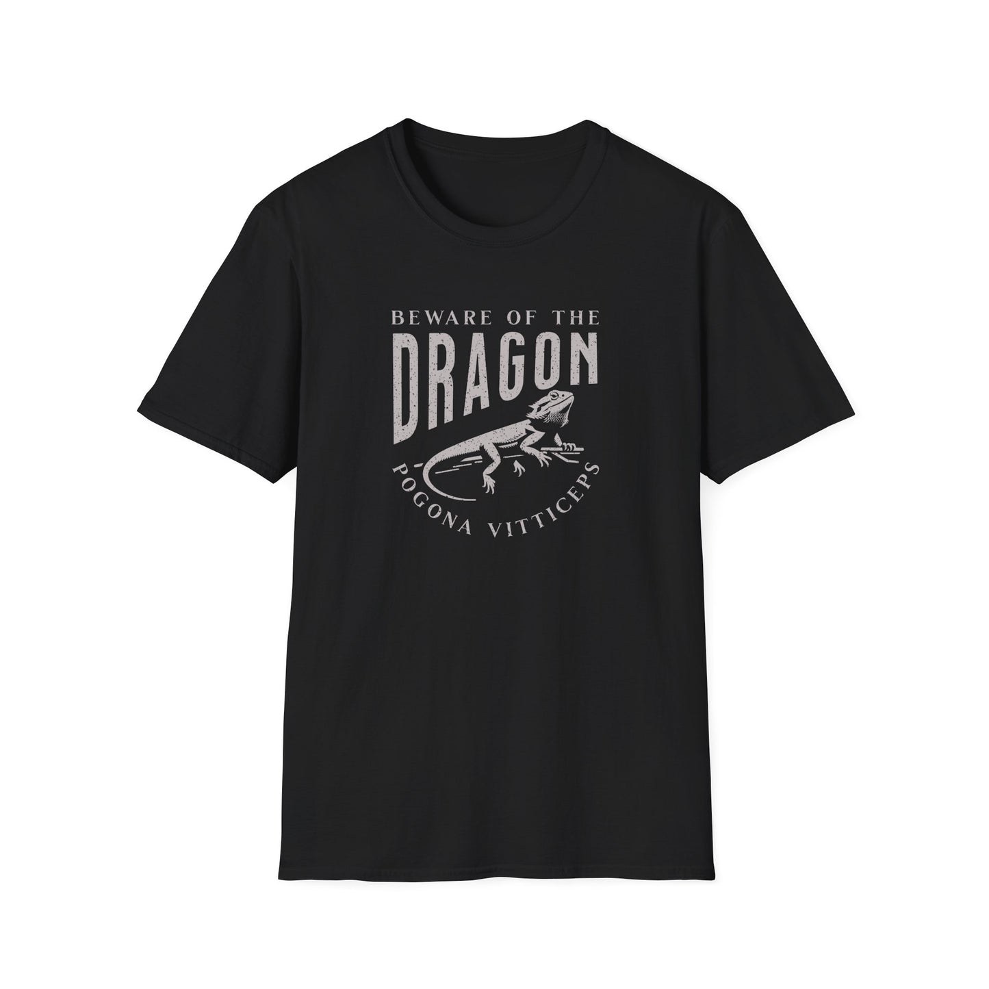 Beware Of The Dragon T-Shirt, Bearded Dragon Shirt, Reptile Lover Tee, Lizard Mom Dad Gift, Pogona Vitticeps Graphic Tee