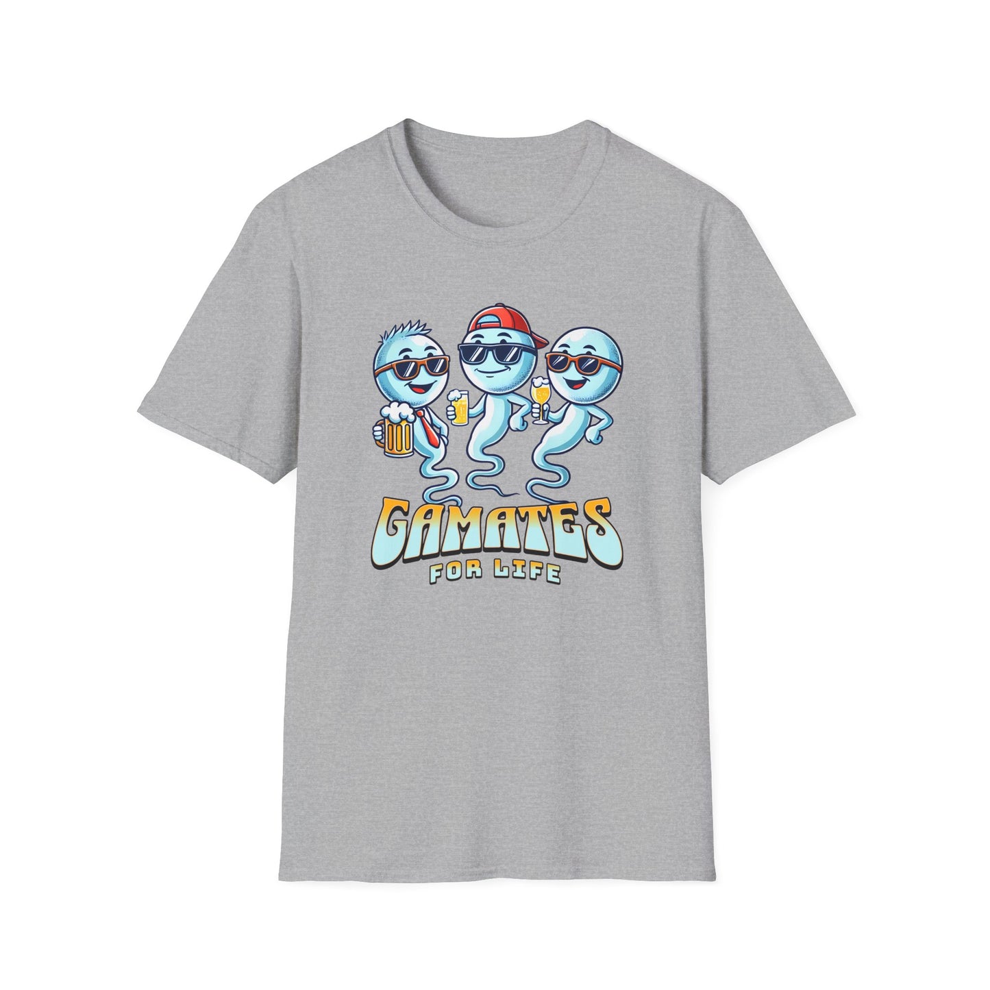 Gamates For Life Biology T-Shirt, Science Pun Shirt, Biology Teacher Tee, Nerdy Science Shirt, Genetics Humor Tee, STEM Gift