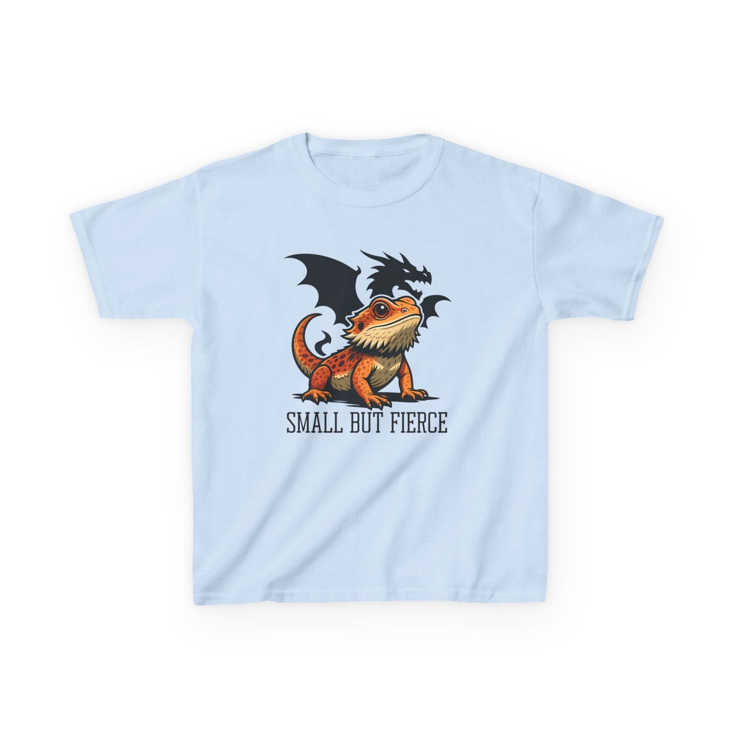 Kids Bearded Dragon T-Shirt – Small but Fierce Reptile Lover Tee