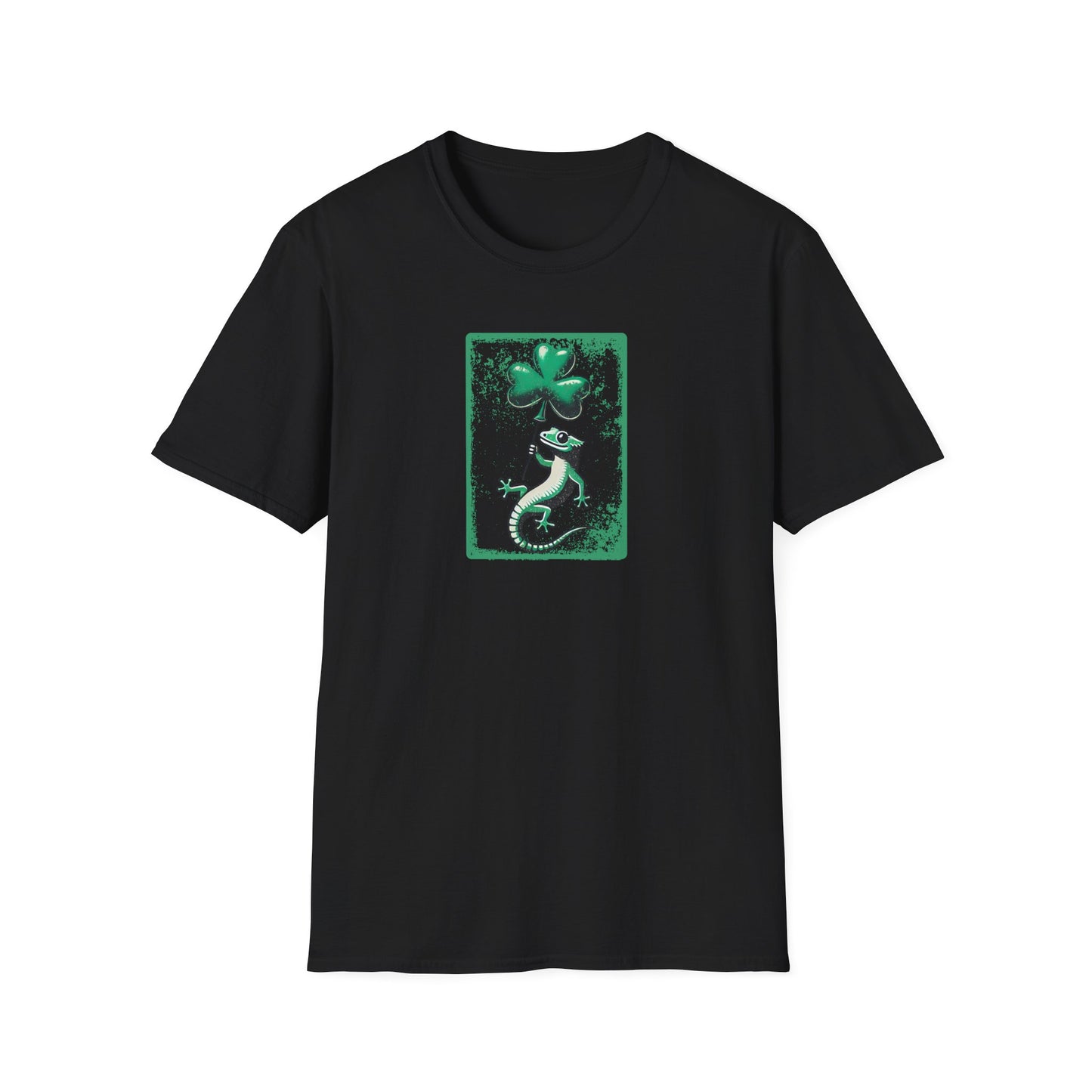 Crested Gecko St Patrick’s Day T-Shirt, Gecko Shamrock Shirt, Reptile Lover Tee, Lizard Gift, St Paddy’s Day Graphic Tee