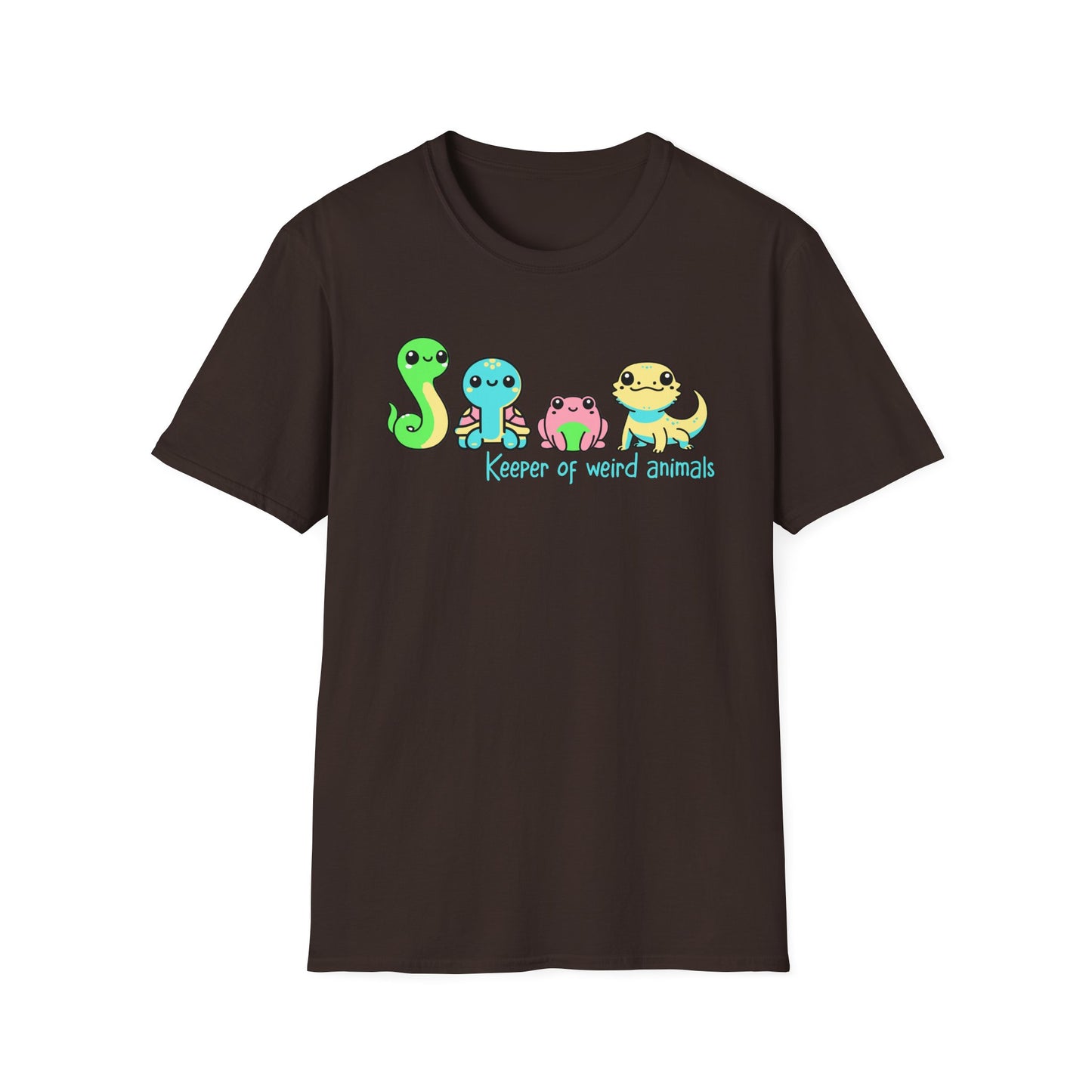 Keeper Of Weird Animals T-Shirt, Reptile Lover Shirt, Frog Snake Turtle Lizard Tee, Exotic Pet Owner Gift, Herpetology Shirt