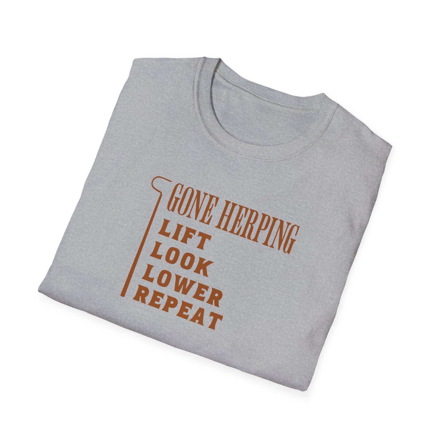 Gone Herping T-Shirt, Lift Look Lower Repeat Shirt, Reptile Lover Tee, Field Herping Gift, Snake Lover Shirt, Wildlife Graphic Tee