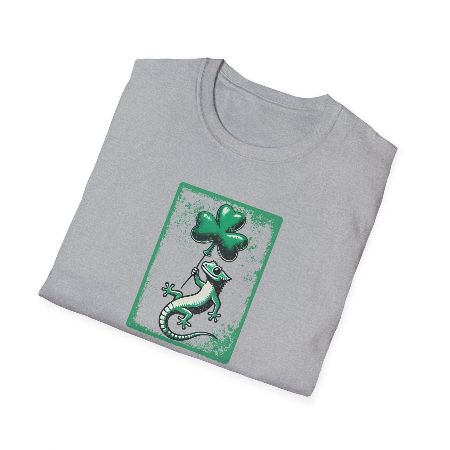 Crested Gecko St Patrick’s Day T-Shirt, Gecko Shamrock Shirt, Reptile Lover Tee, Lizard Gift, St Paddy’s Day Graphic Tee
