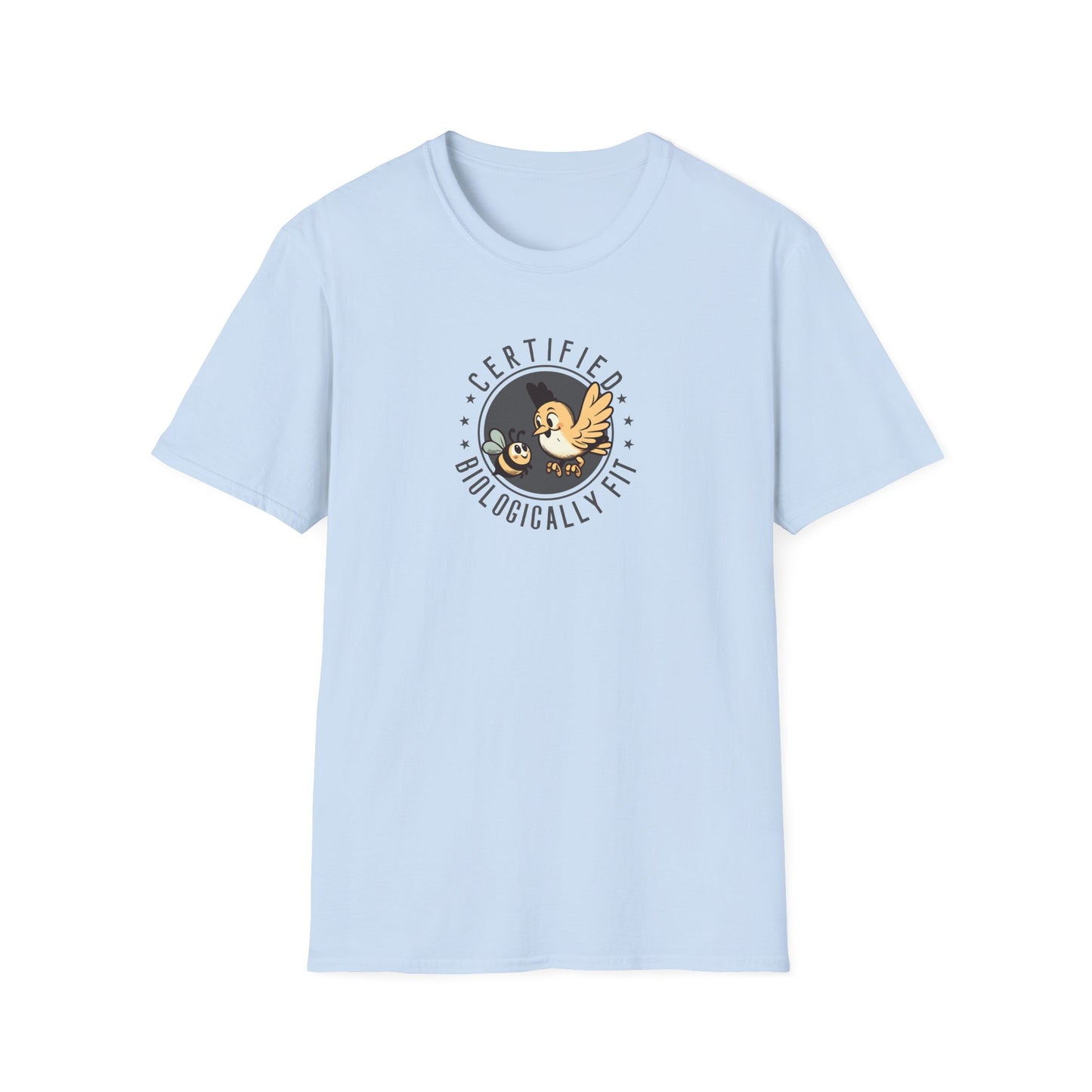 Certified Biologically Fit T-Shirt, Biology Pun Shirt, Science Teacher Tee, Evolution Humor Shirt, Cute Biology Graphic Tee, STEM Gift