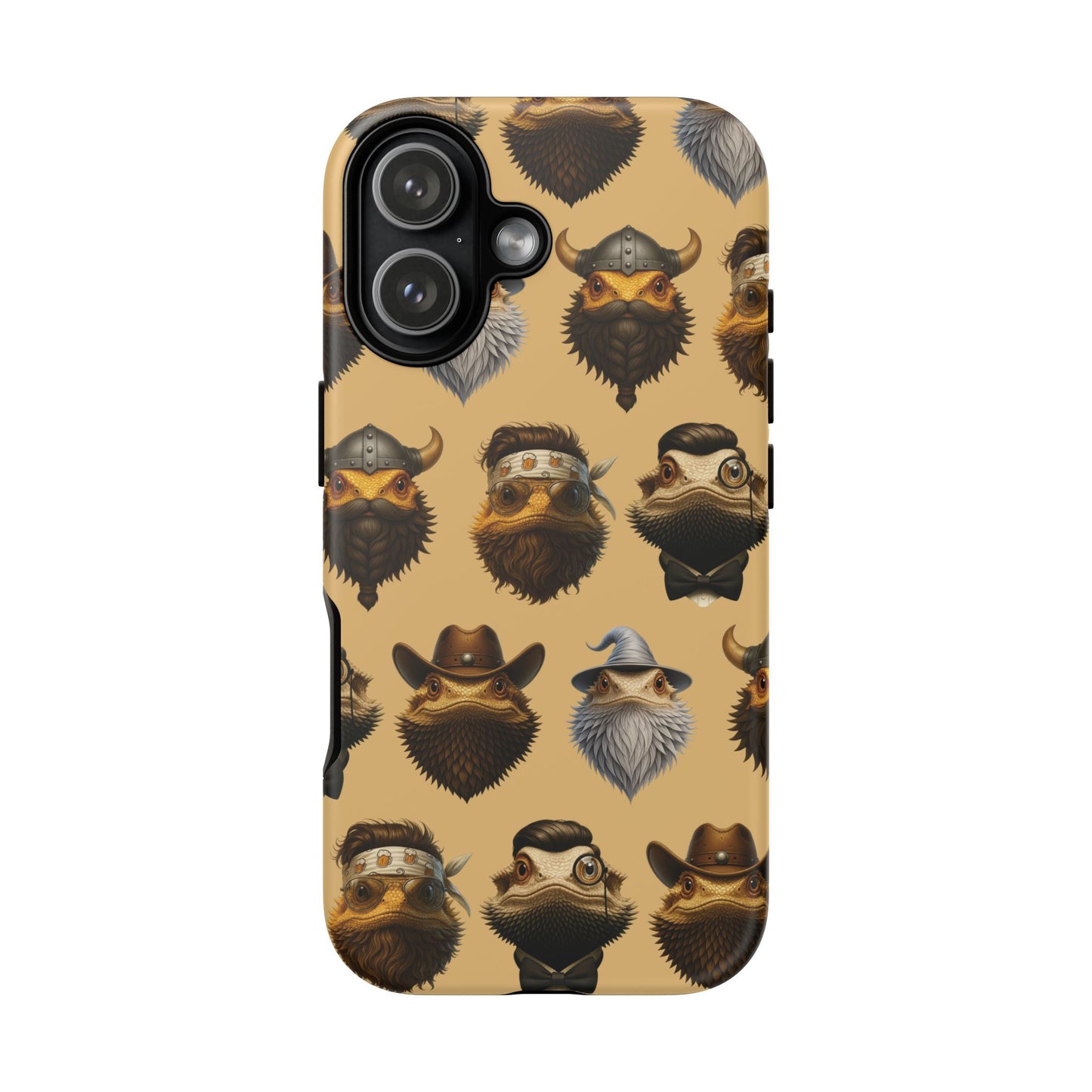 Quirky Bearded Dragon iPhone Case – Great Beards Reptile Lover Gift