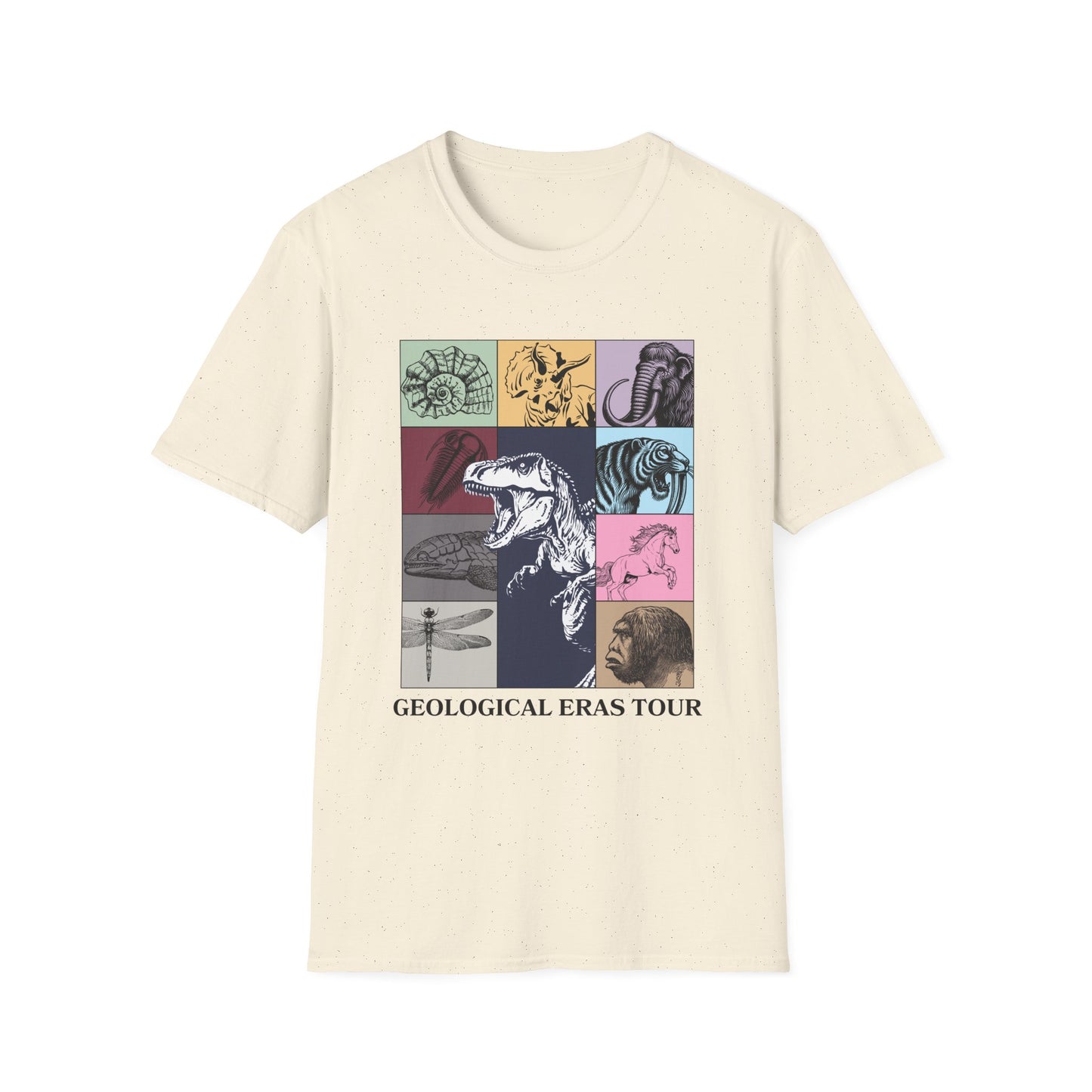 Geological Eras Tour T-Shirt, Prehistoric Animals Shirt, Evolution Timeline Tee, Dinosaur Shirt, Science Teacher Shirt, Paleontology Gift