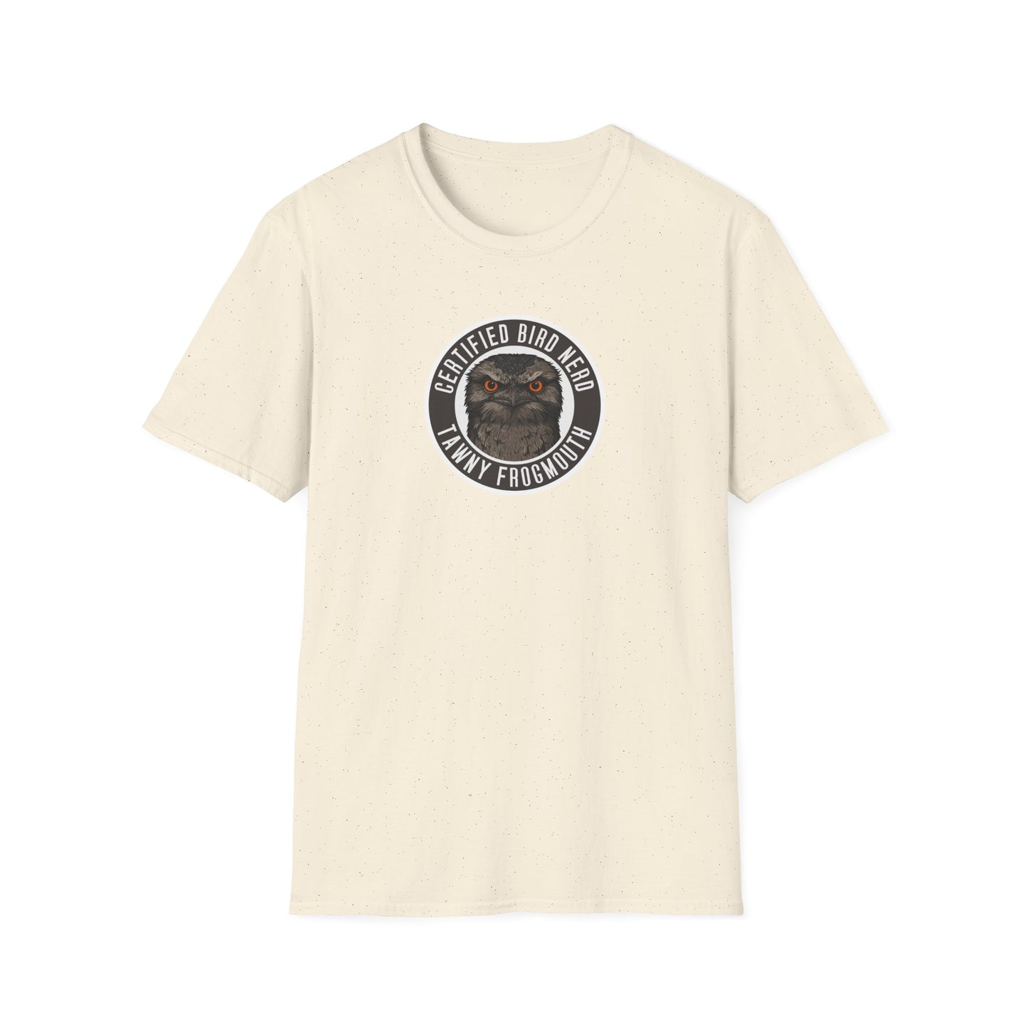Tawny Frogmouth T-Shirt, Certified Bird Nerd Shirt, Australian Bird Tee, Birdwatching Gift, Wildlife Lover Tee, Native Bird Shirt