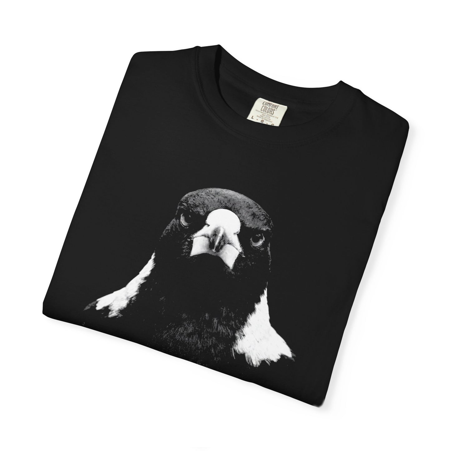 Australian Magpie Shirt, Comfort Colors Magpie Tee, Aussie Bird T Shirt, Magpie Graphic Tee, Bird Lover Gift, Australian Wildlife Shirt