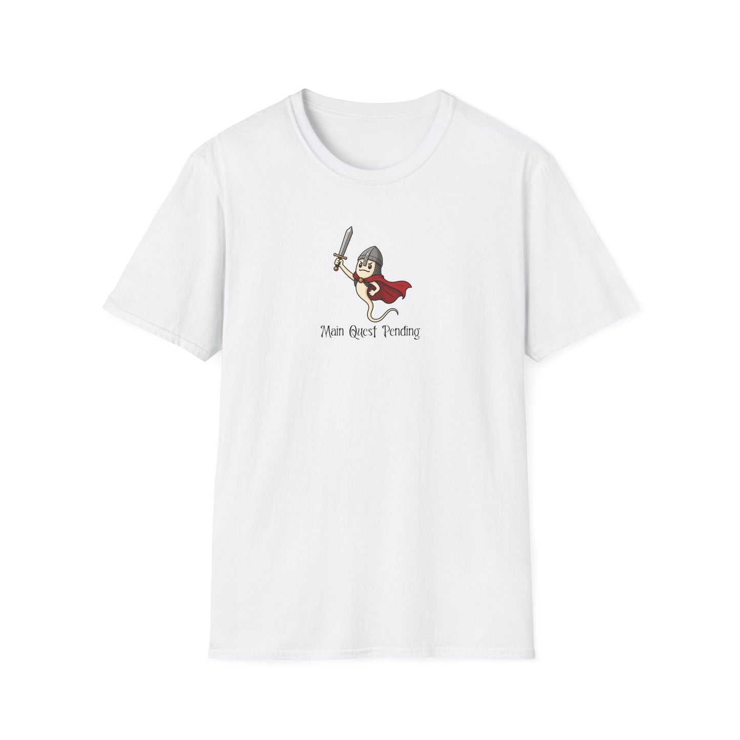Funny Sperm T-Shirt Main Quest Pending, Father to Be Shirt, Dad Joke Shirt, Gamer Humor Tee, Biology Joke Shirt, New Dad Gift